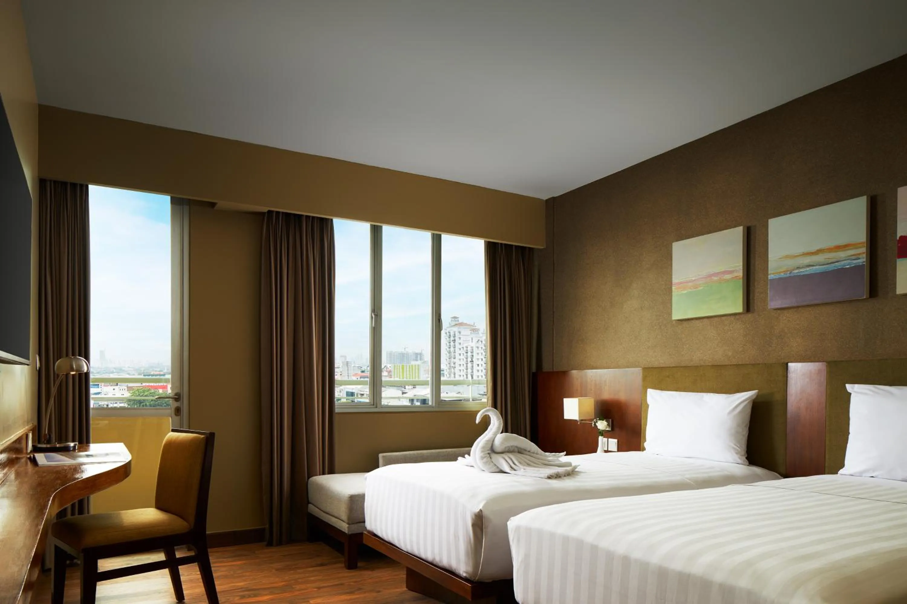 Deluxe Twin Room in eL Hotel Jakarta