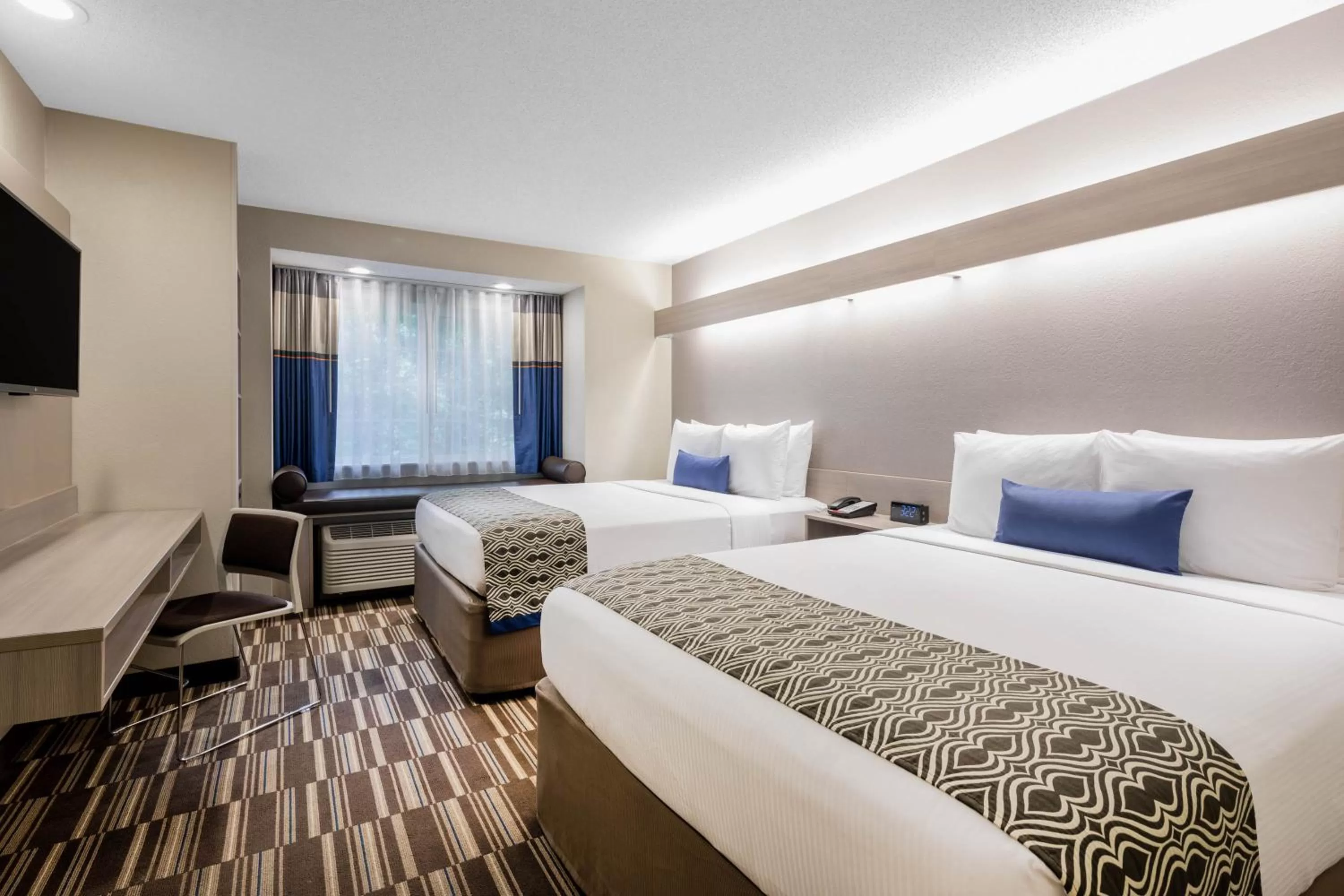 Queen Room with Two Queen Beds - Disability Access/Non-Smoking in Microtel Inn & Suites by Wyndham Atlanta Buckhead Area