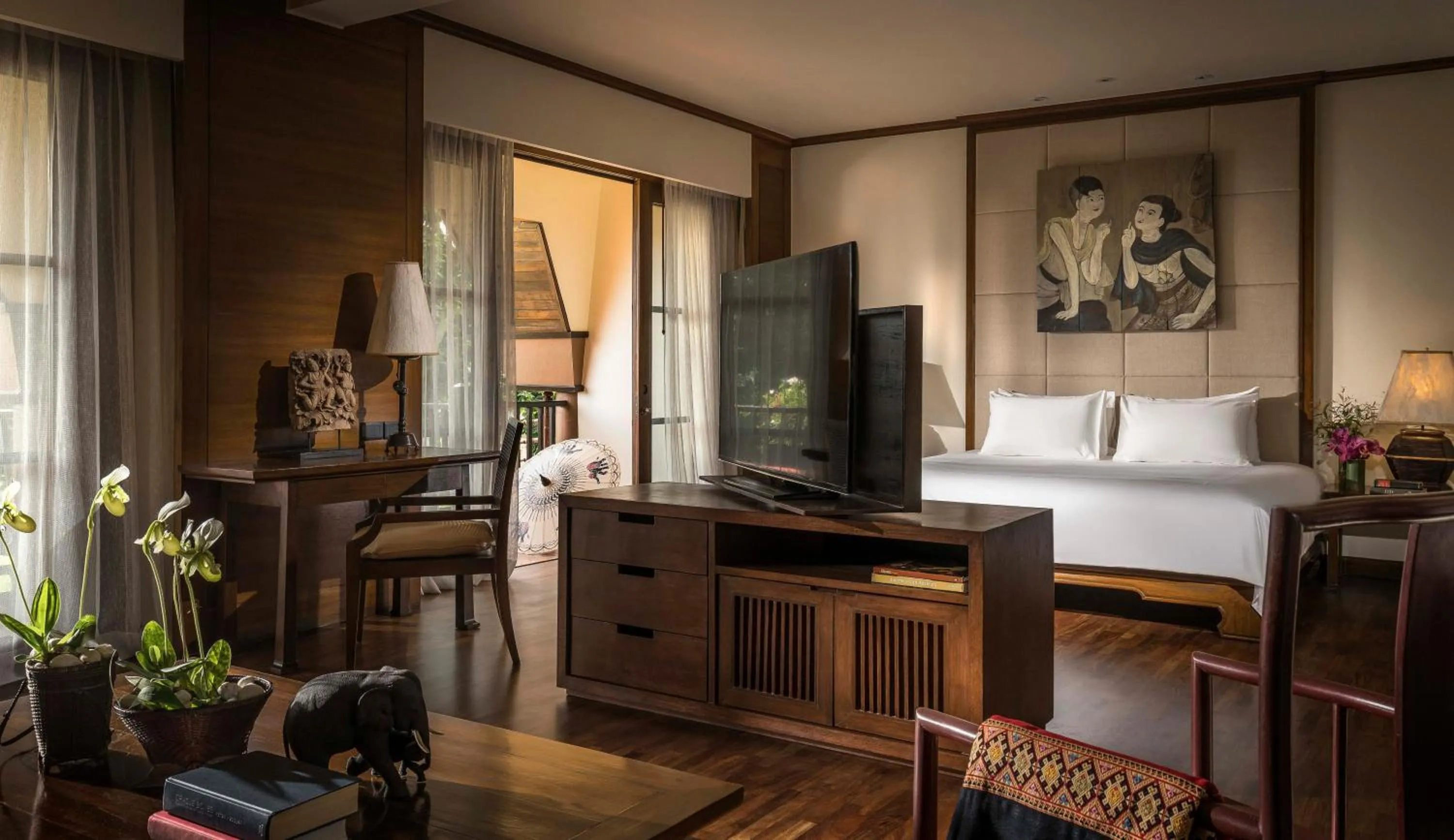 Three Country View Suite in Anantara Golden Triangle Elephant Camp & Resort