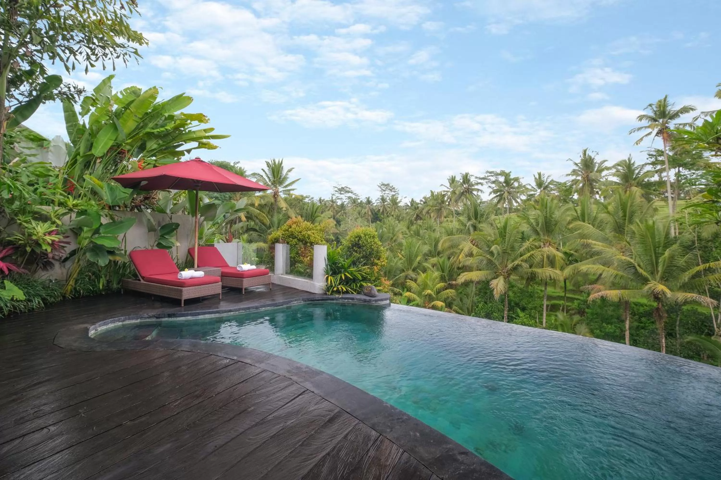 One-Bedroom Presidential Rice Terrace Pool Villa in Puri Sebali Resort