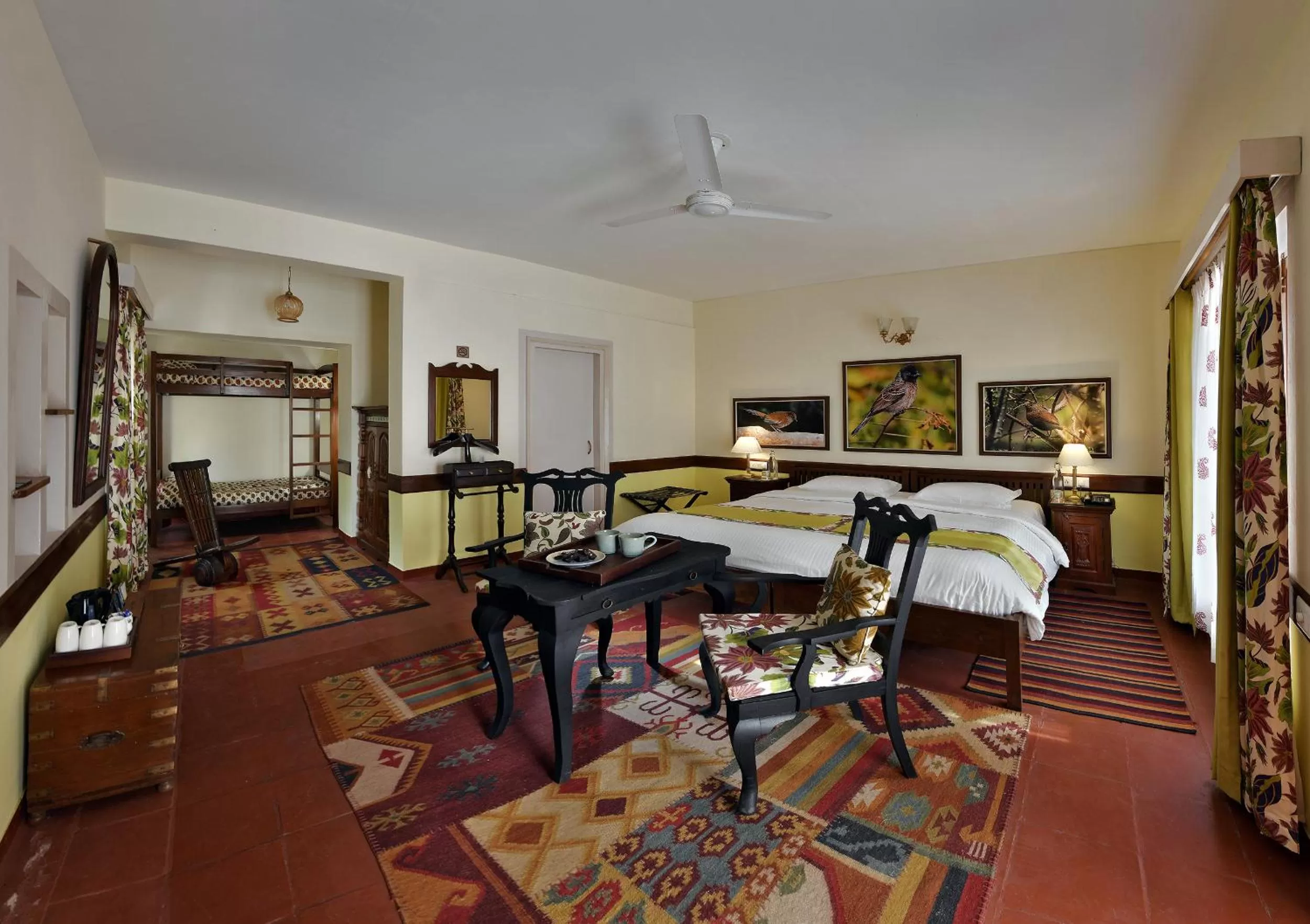 Grand Room in Neemrana's Glasshouse on the Ganges