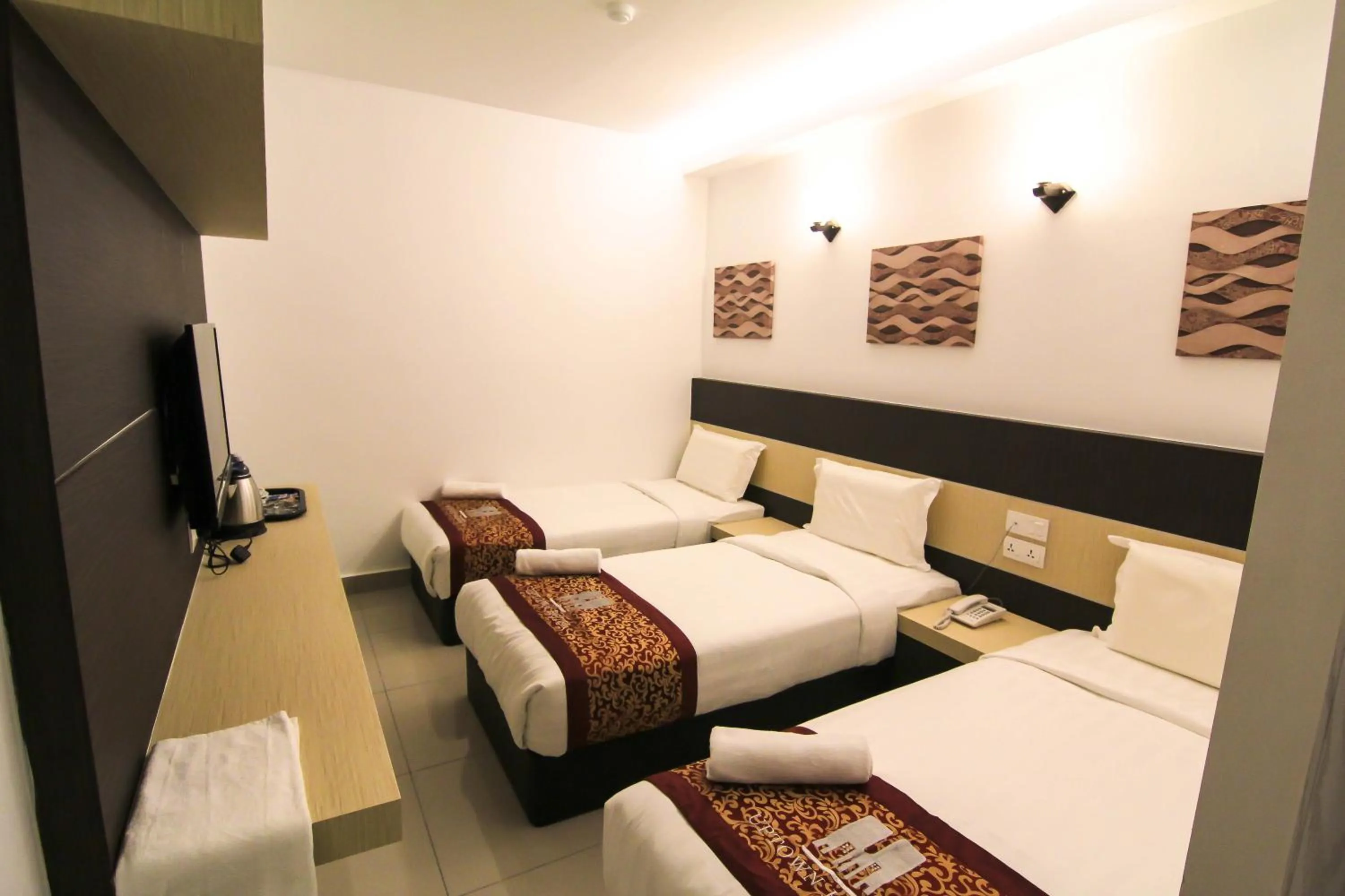 Triple Single in Uptown Hotel Seremban