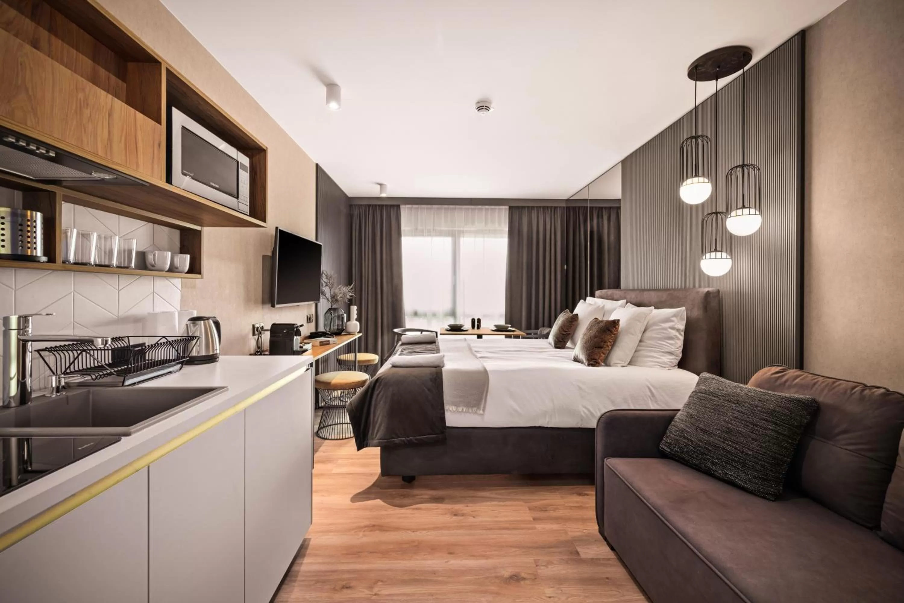 Deluxe Triple Studio in Boutique Residence Gdańsk