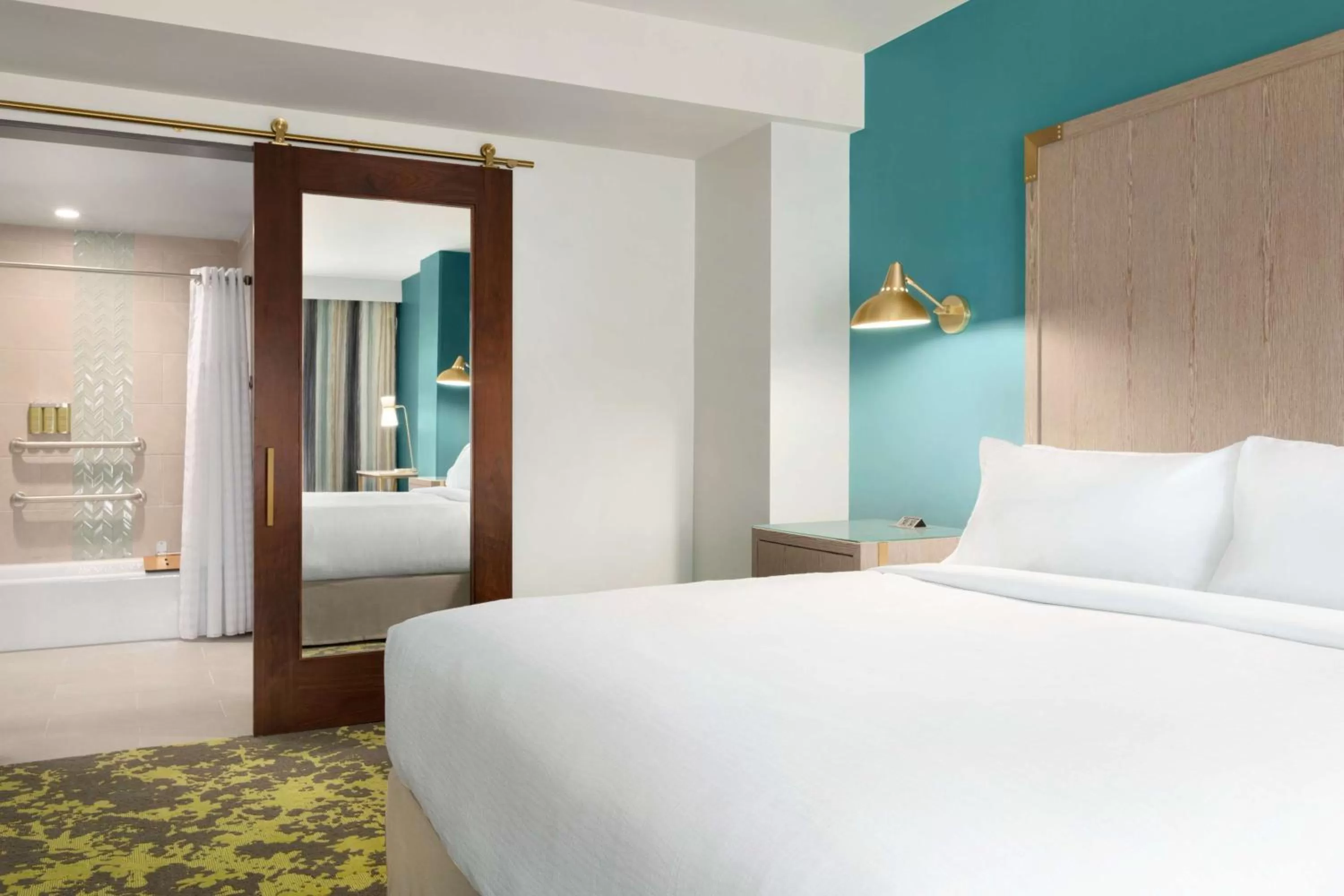 Two-Room Suite with Two Queen Beds - Mobility Accessible in Embassy Suites By Hilton Boulder