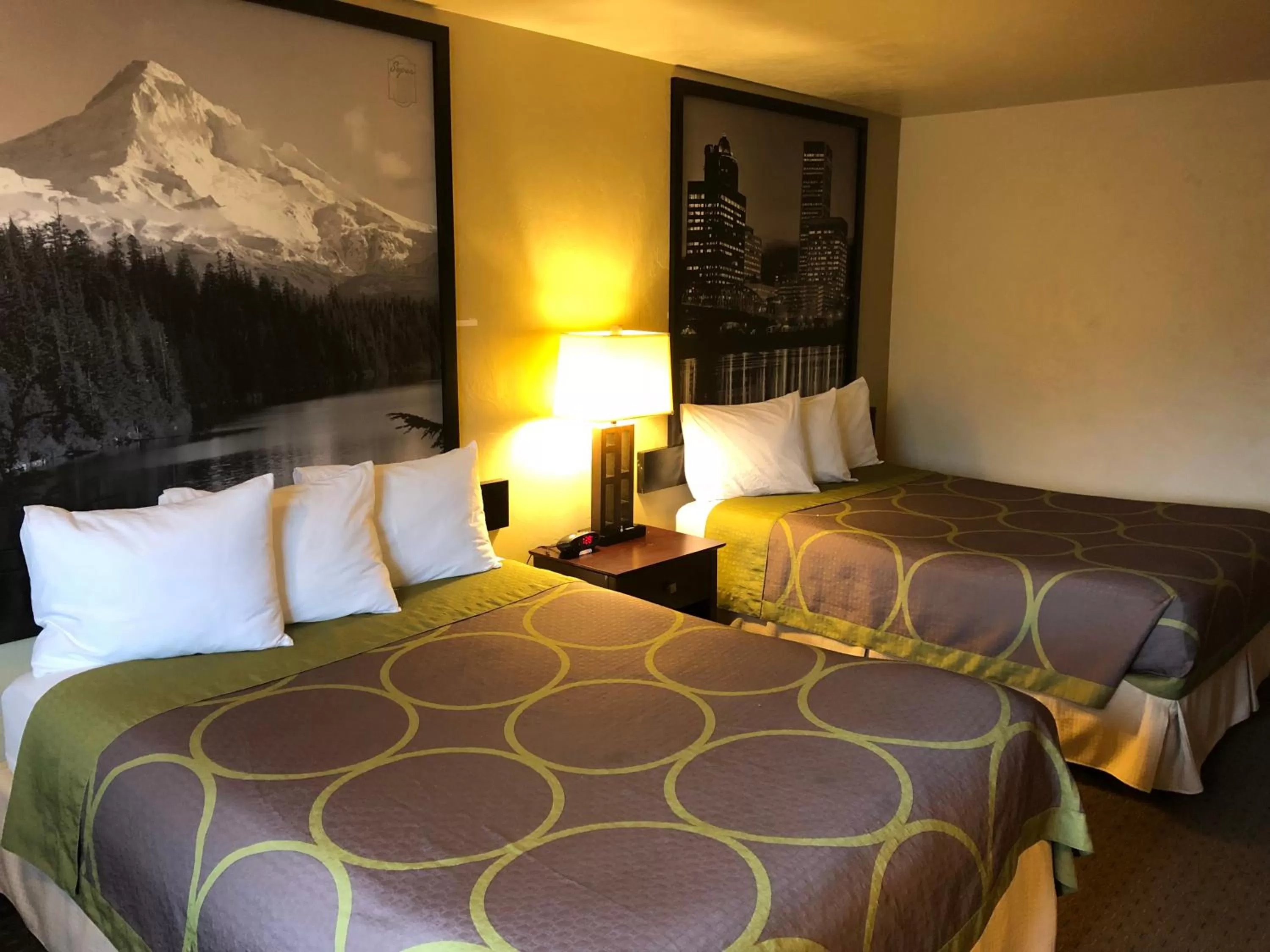 Queen Room with Two Queen Beds - Mobility Access - Non-Smoking in Super 8 by Wyndham Woodburn