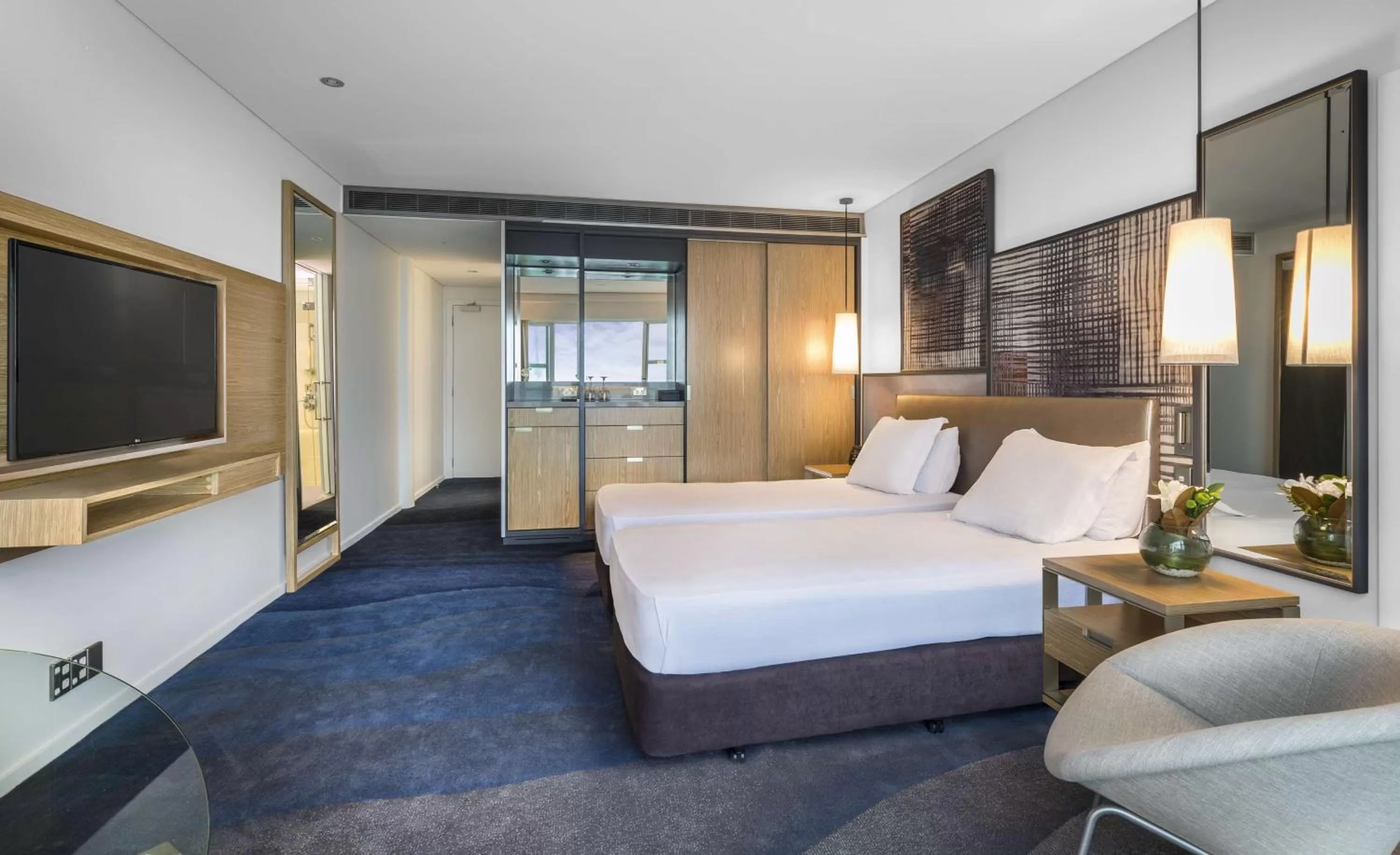 Twin Room in Hilton Auckland