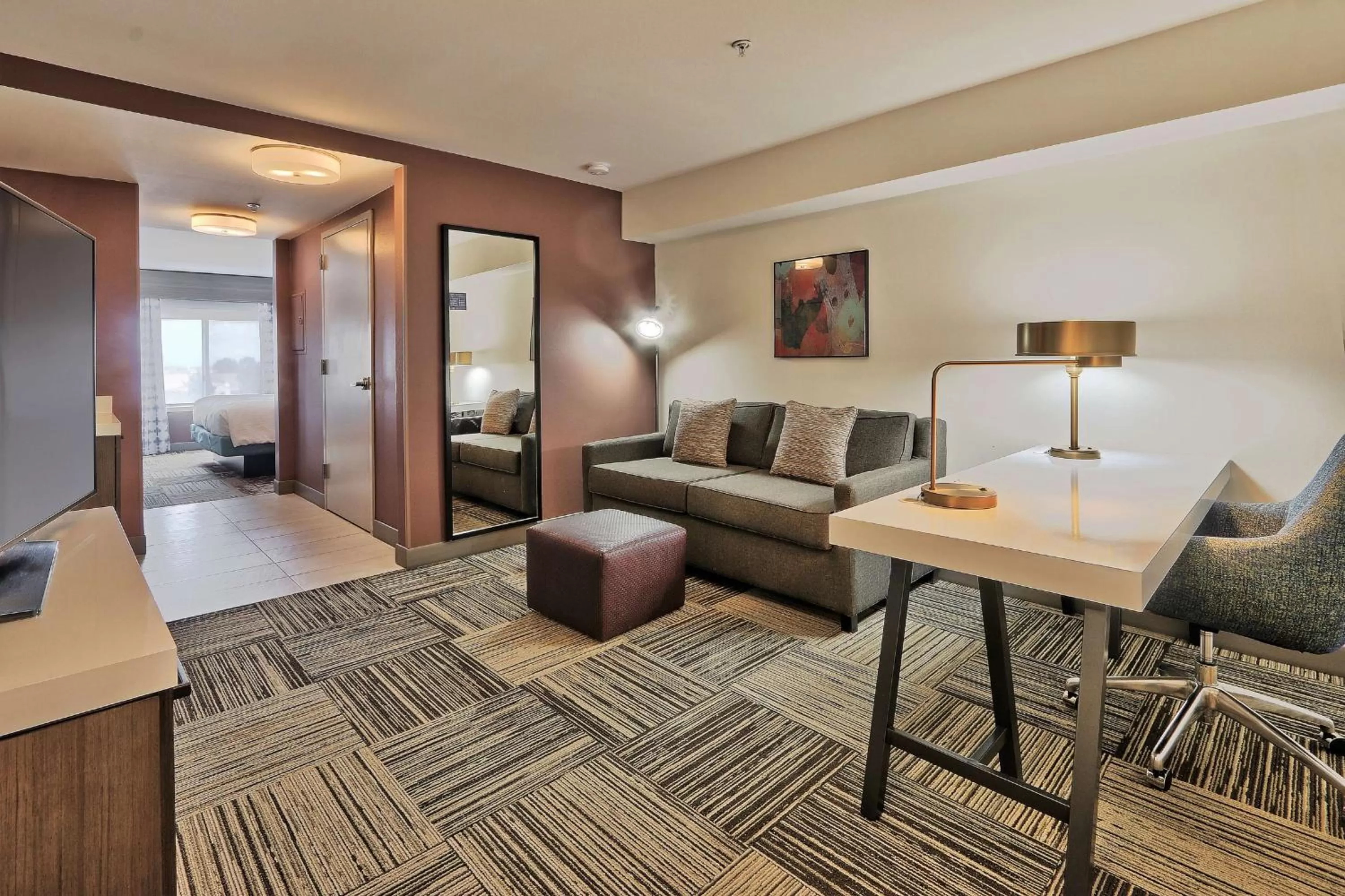 Junior King Suite with Sofa Bed in Hilton Garden Inn Albuquerque/Journal Center