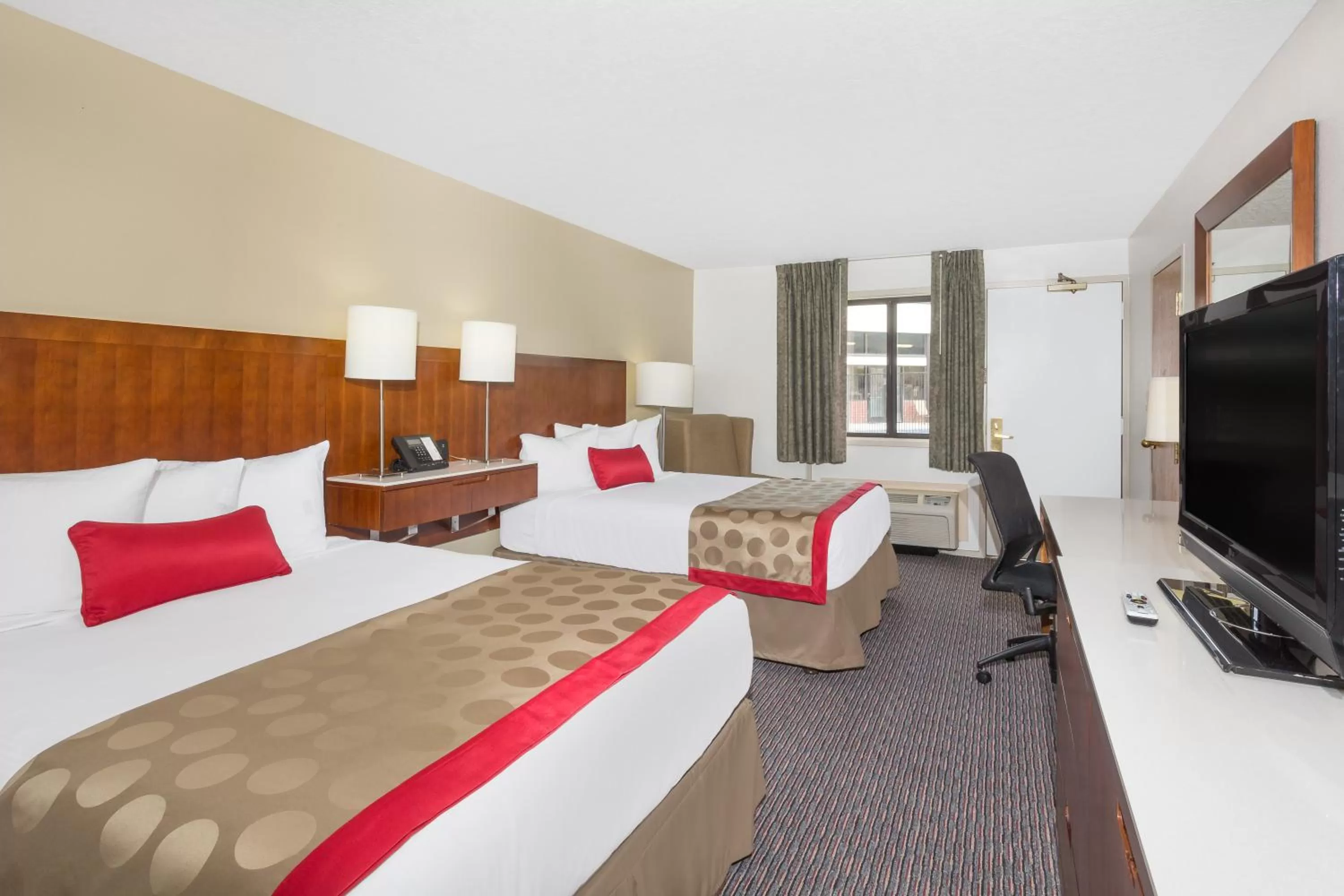 Queen Room with Two Queen Beds - Pet Friendly/Mobility Access/Non-Smoking in Ramada by Wyndham Cedar City
