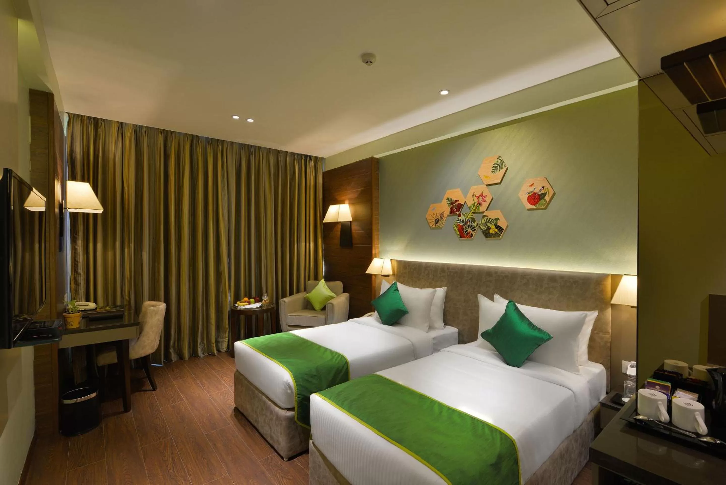 Winter Green Room - single occupancy - 15% Discount on F&B and Laundry in The Fern, Vadodara, Series by Marriott