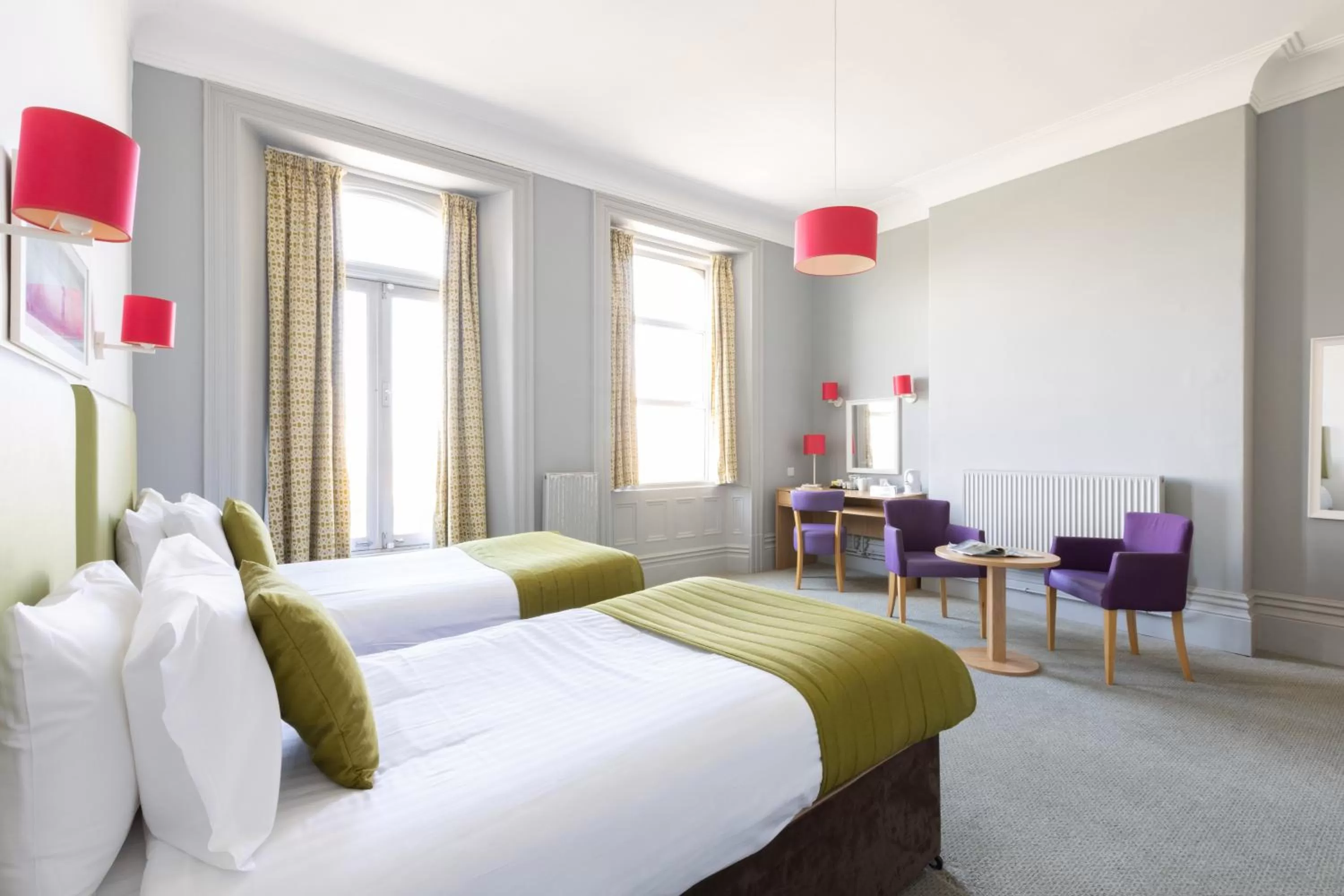 Standard Twin Room in The Grand Atlantic Hotel