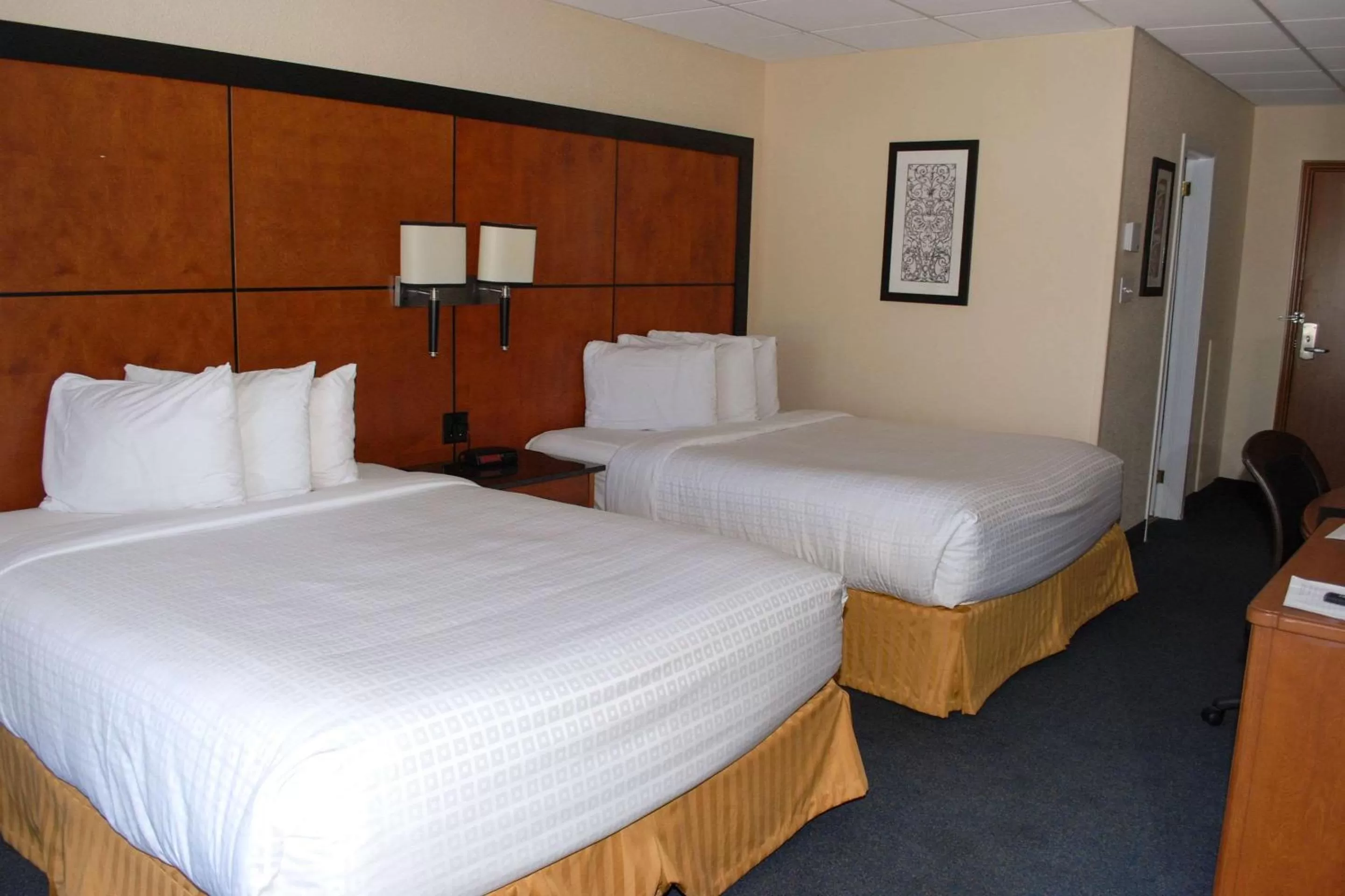Standard Queen Room with Two Queen Beds - Non-Smoking in Rodeway Inn