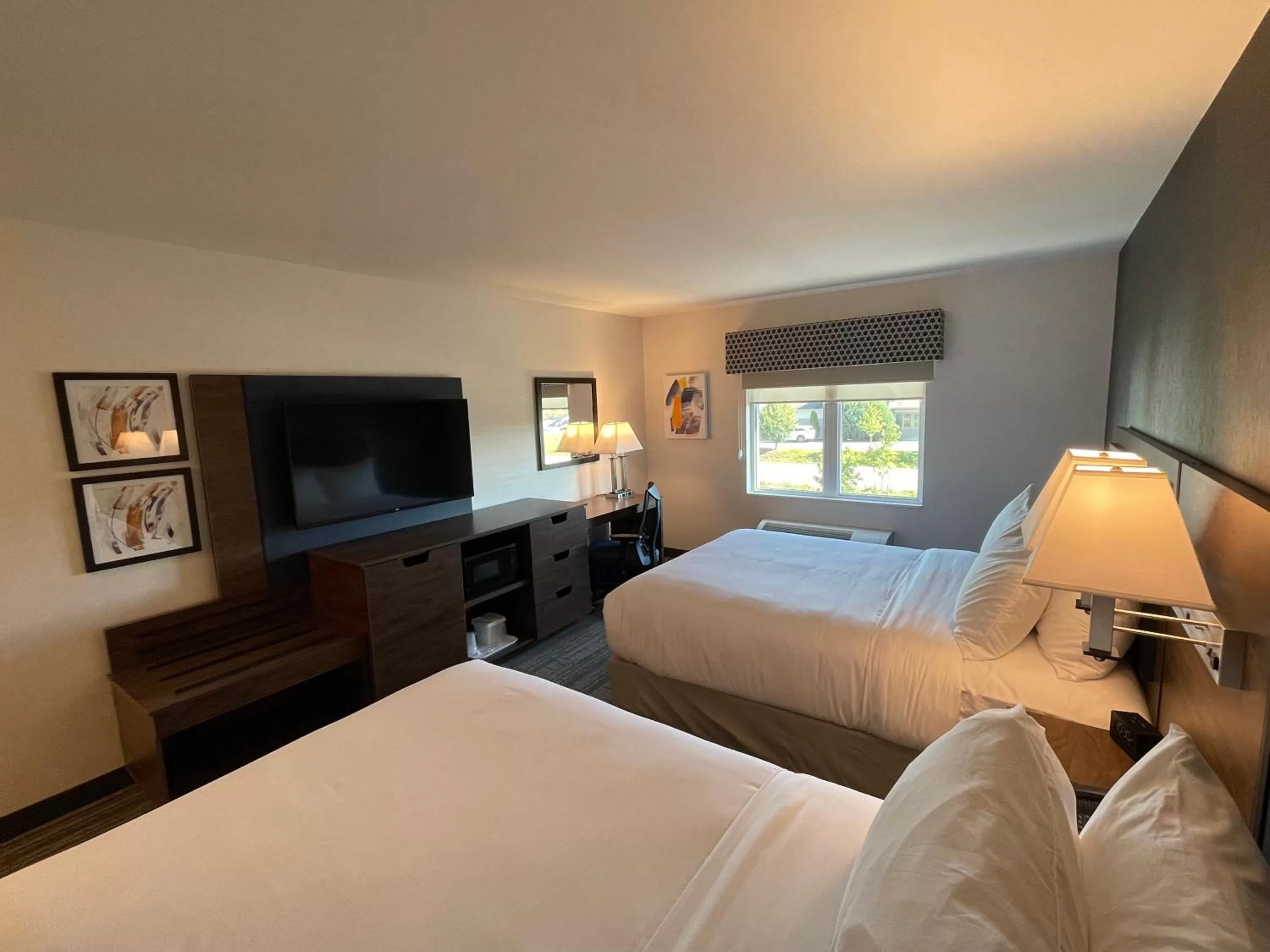 Standard Queen Room with Two Queen Beds - Non Smoking  in Comfort Inn & Suites