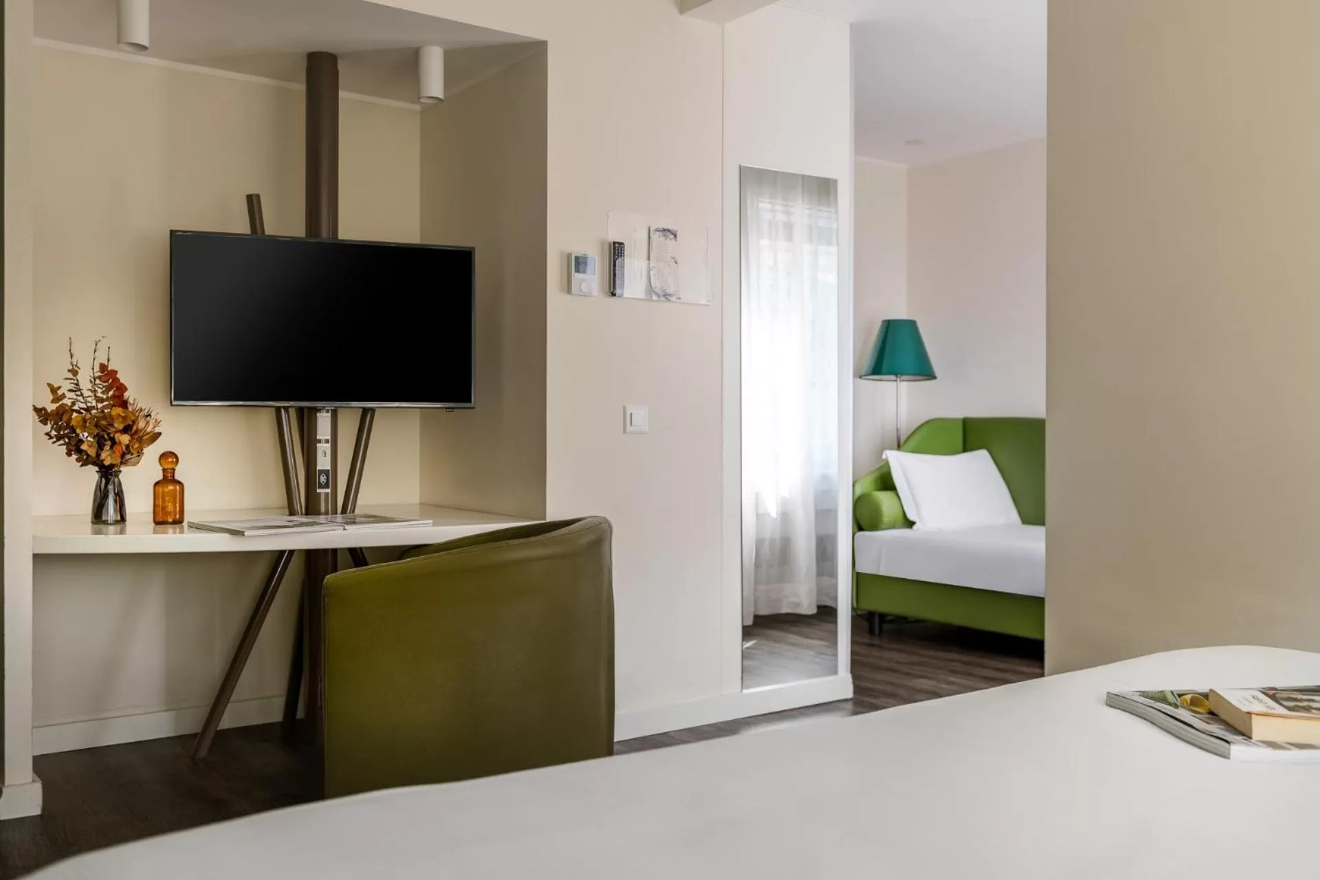 Comfort Double Room with Sofa Bed in Hotel Admiral Lugano