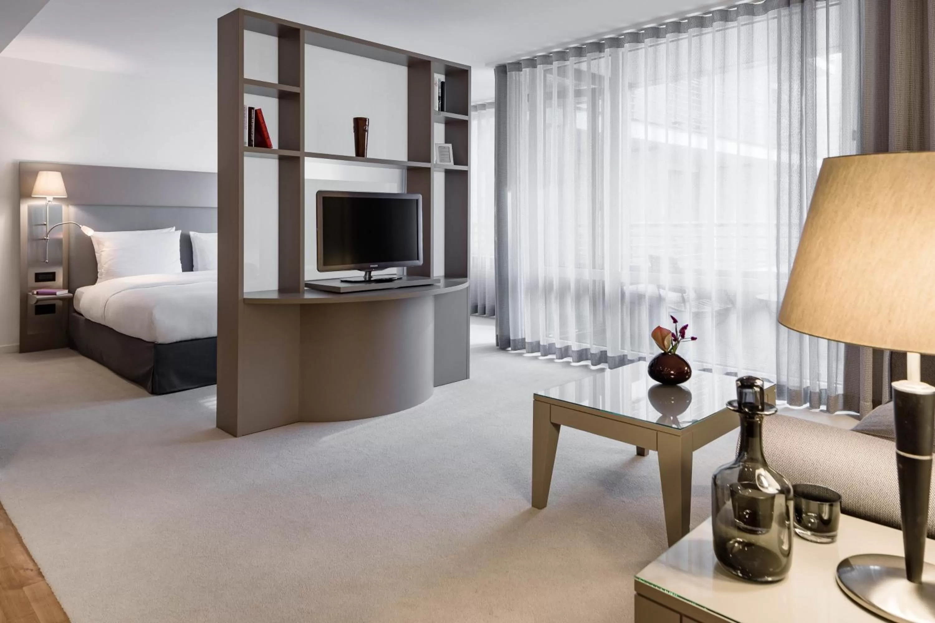 Management Suite with Balcony in The Mandala Berlin, a Member of Design Hotels