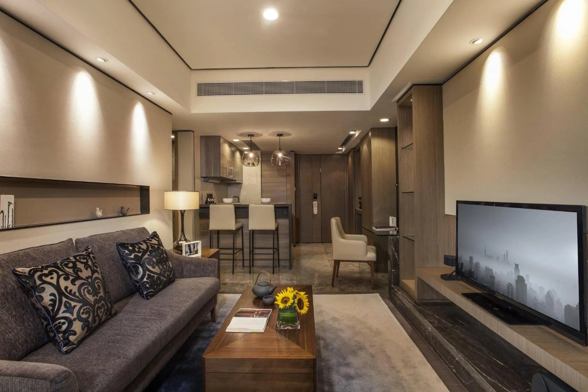 One-Bedroom Deluxe Apartment in Ascott IFC Guangzhou Residence