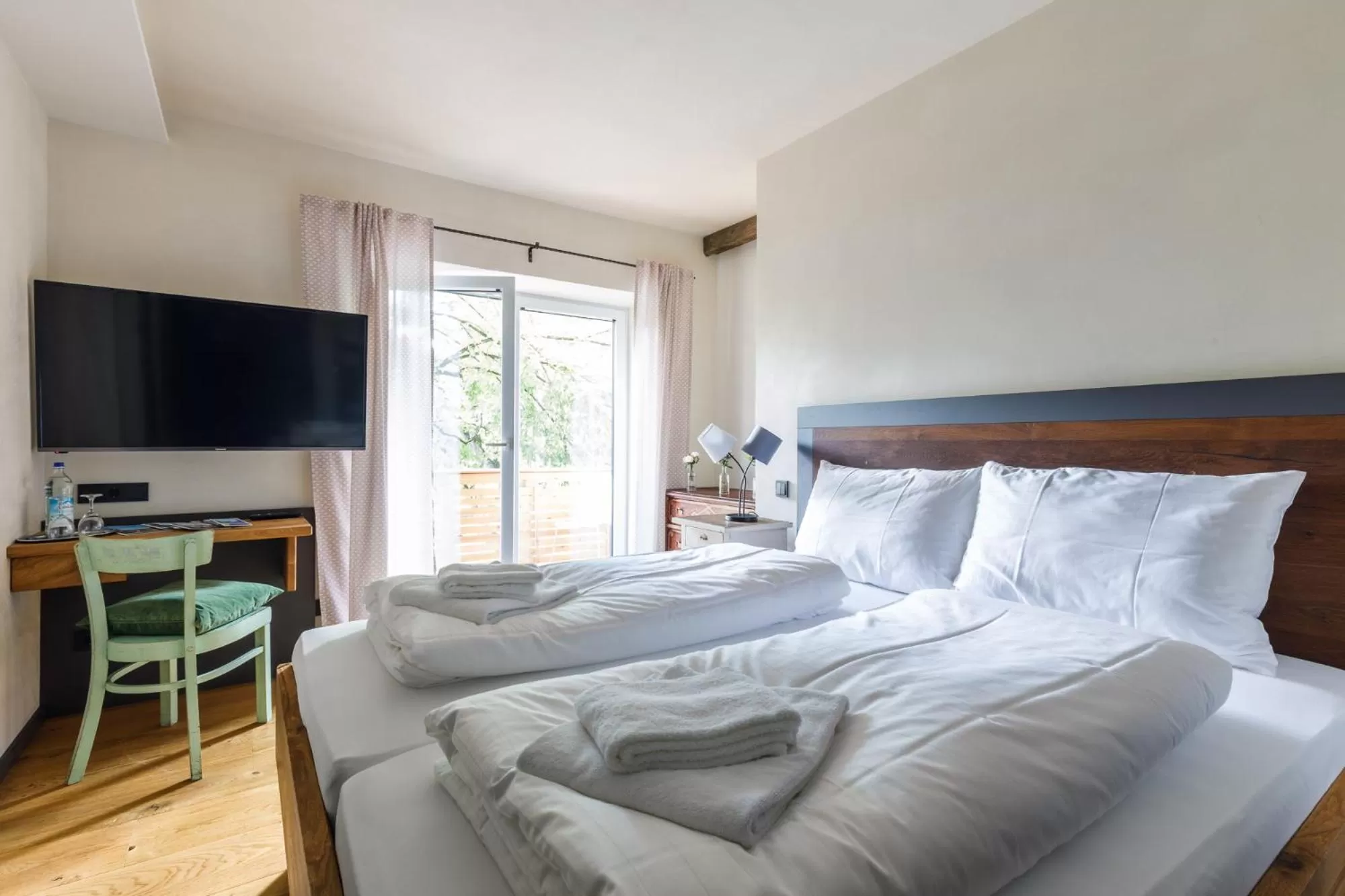 Double Room with Balcony - single occupancy in Bergwirt Hotel & Gasthof