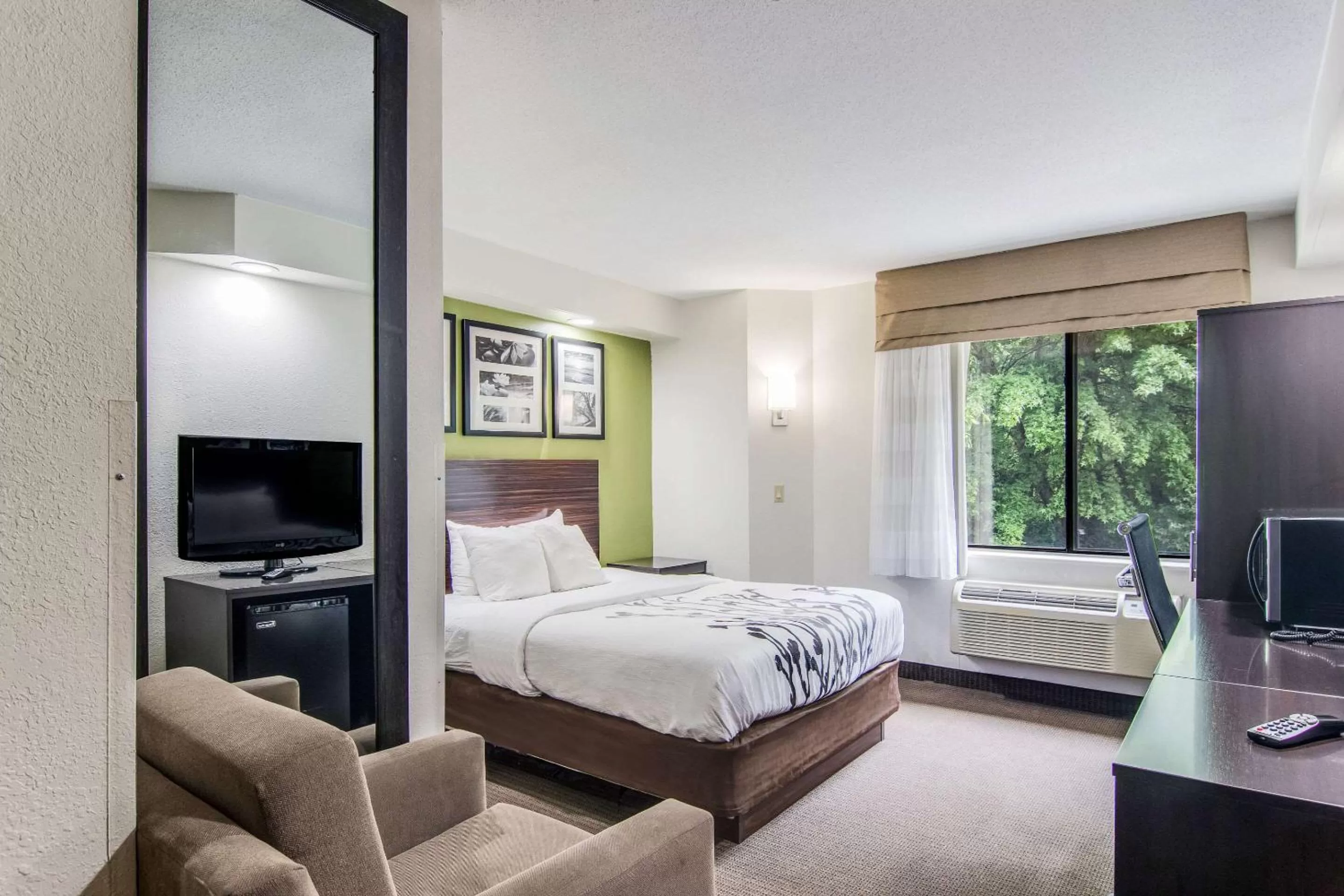 Queen Room - Accessible/Smoking in Sleep Inn Austintown - Youngstown, West