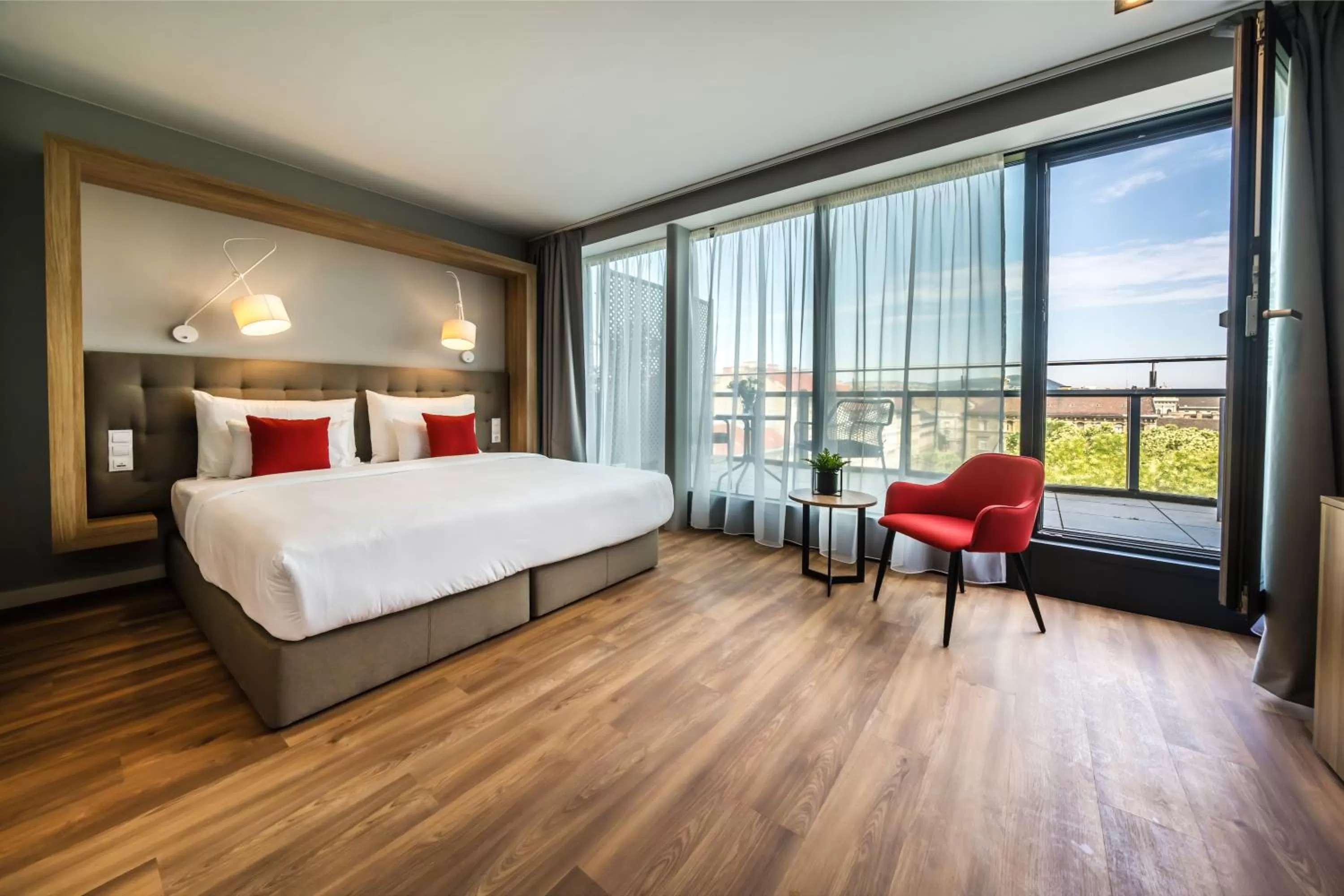Terrace Superior Double in Up Hotel Budapest