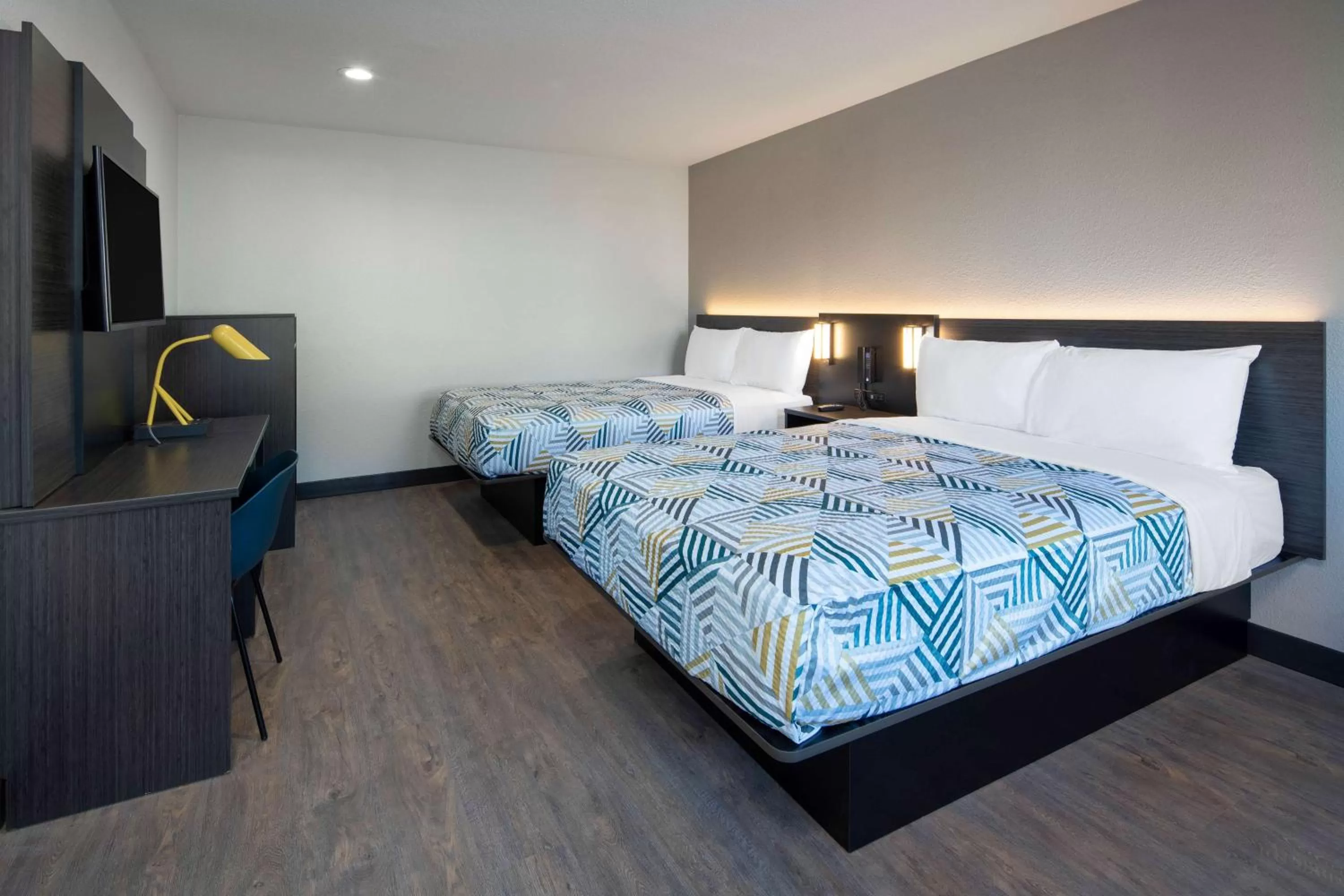 Queen Room with Two Queen Beds - Disability Access in Motel 6-Fontana, CA