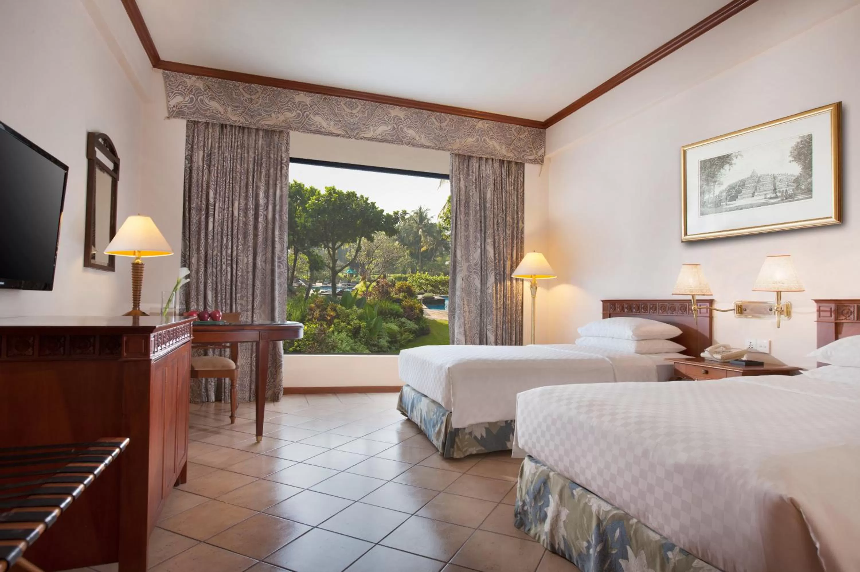 Twin Room with Terrace - Club Access in Hyatt Regency Yogyakarta