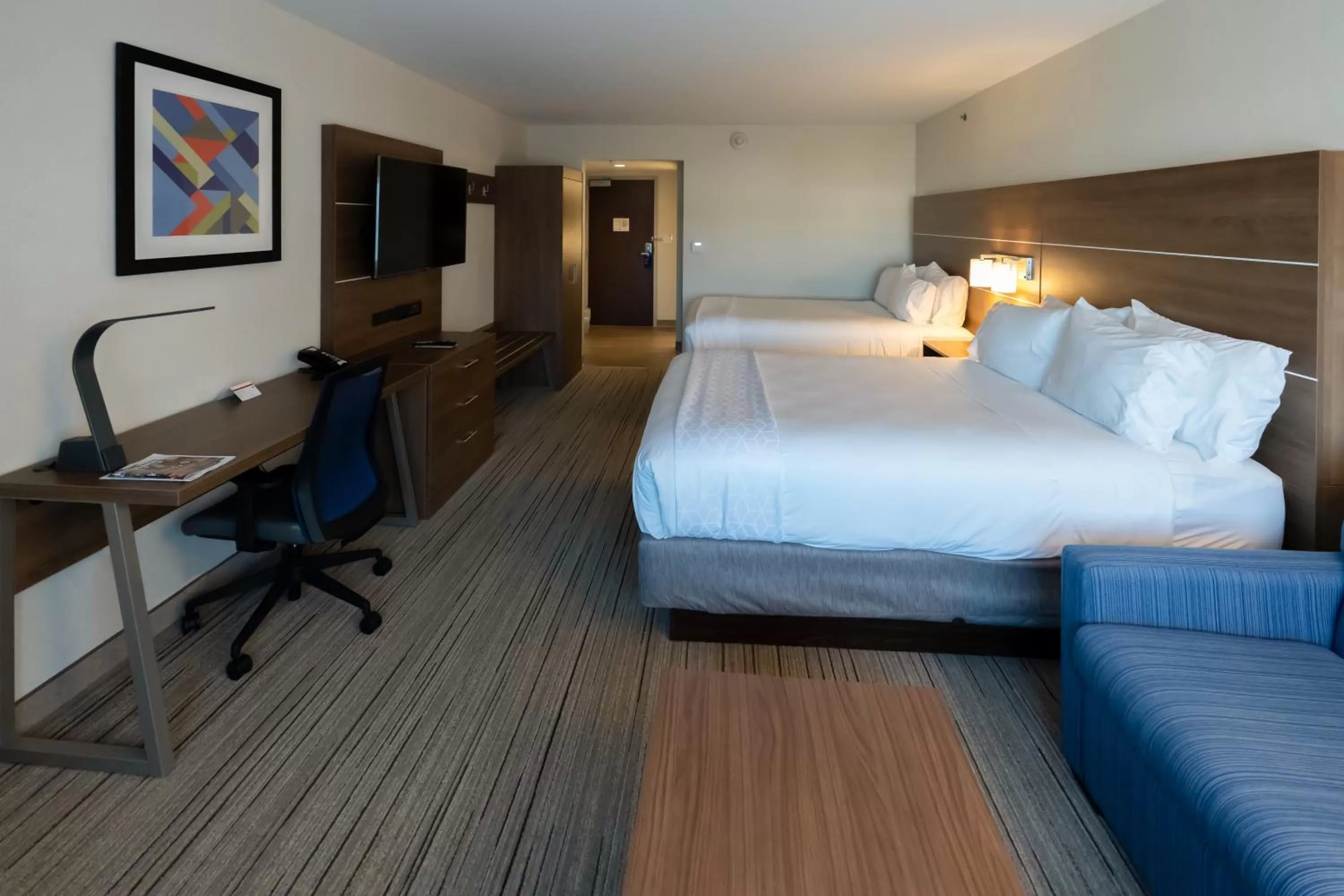 Queen Room with Two Queen Beds and Sofa Bed - Extra Floor Space in Holiday Inn Express Boston by IHG