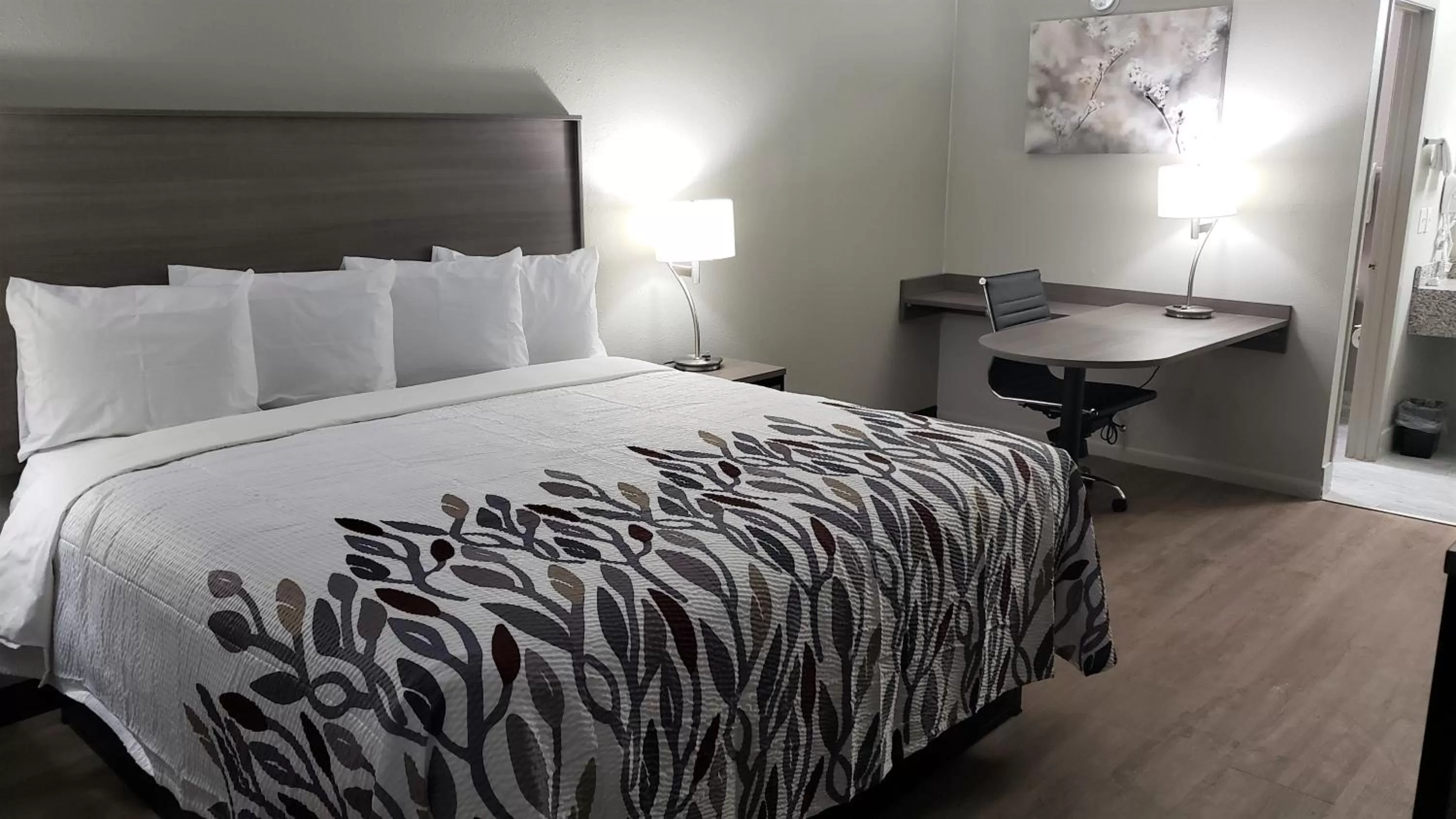 Superior King Room Disability Access Non-Smoking in Red Roof Inn Cullman