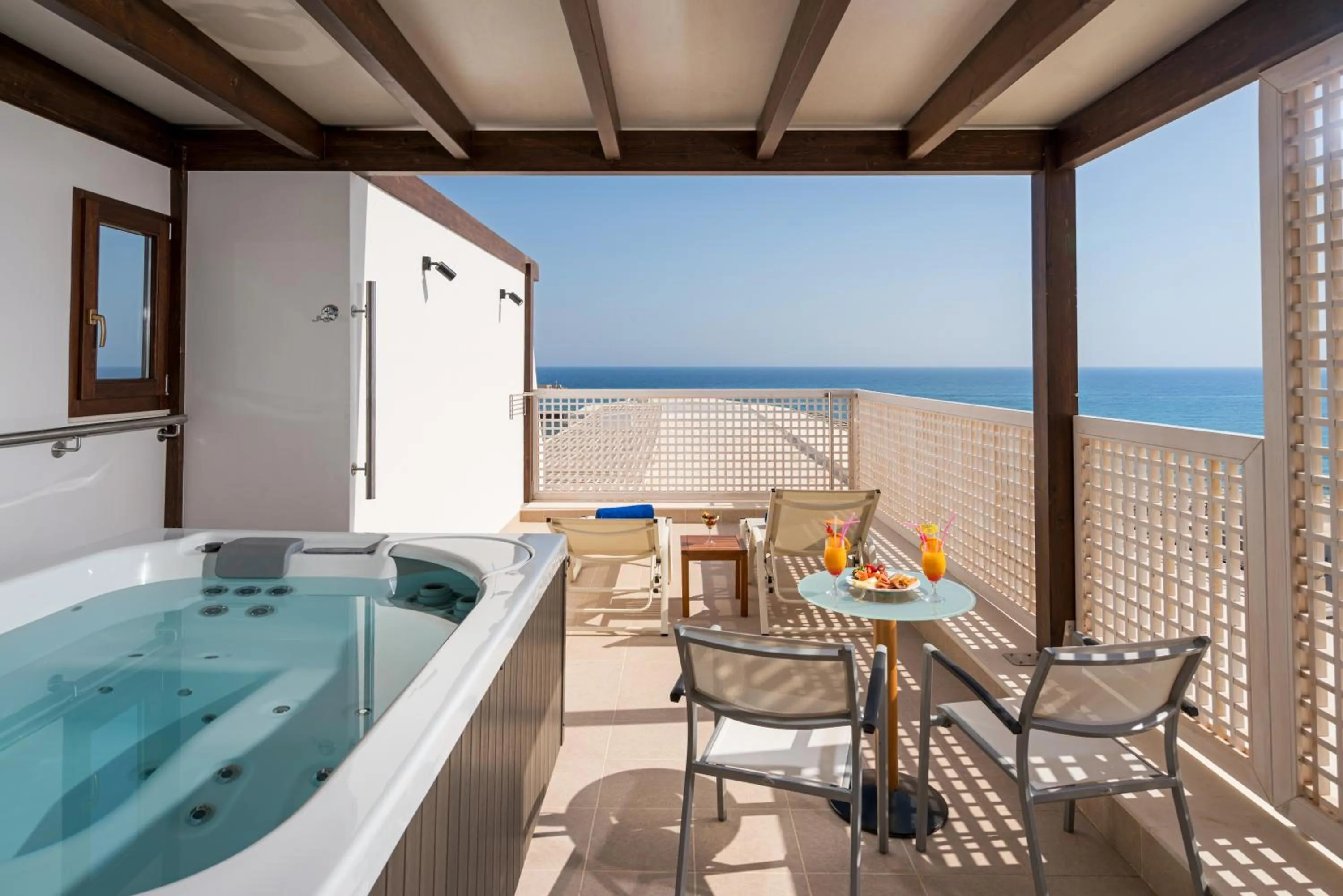 Deluxe Suite with Spa Bath in Kriti Beach Hotel