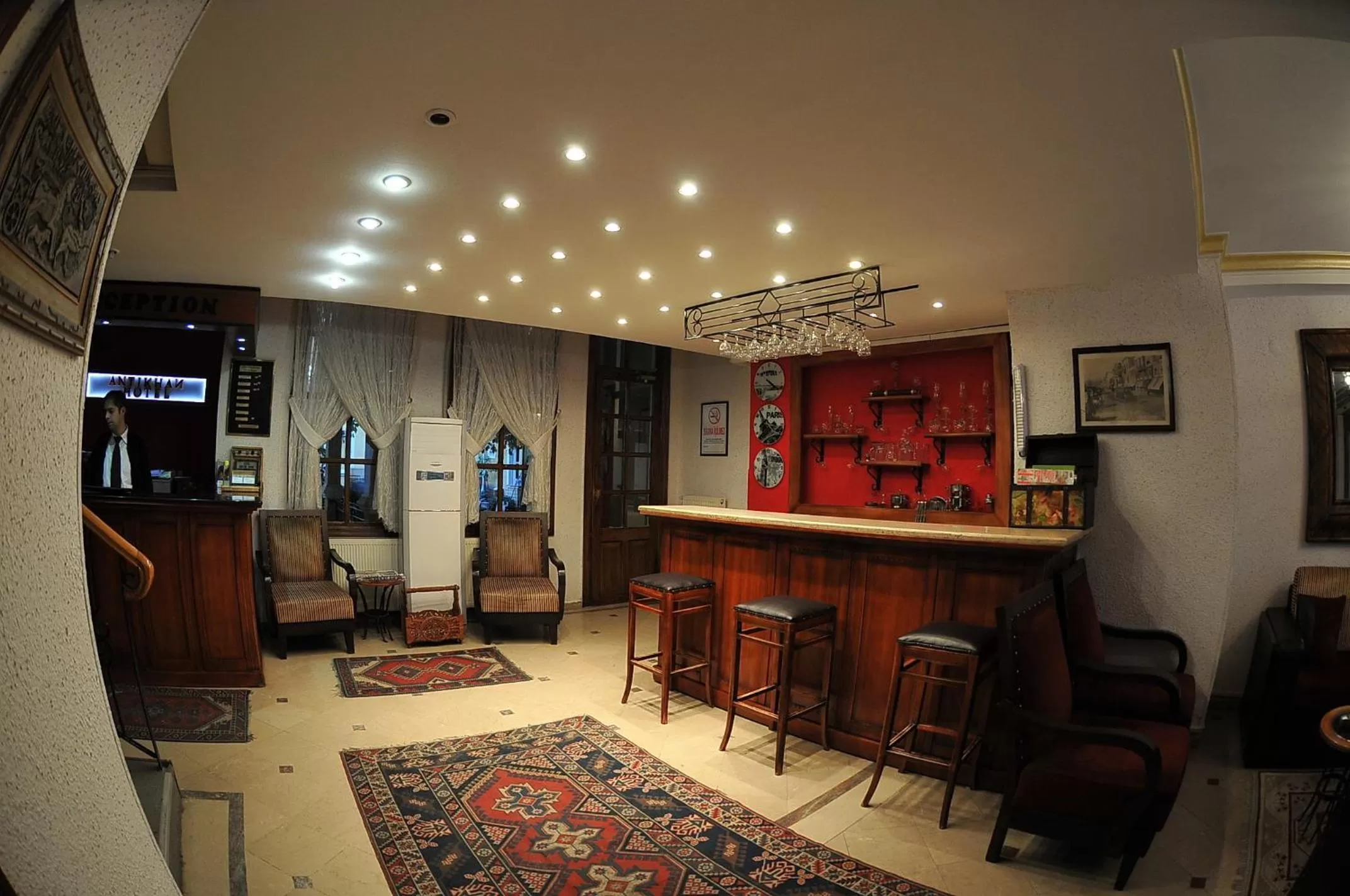 Lobby or reception in Antikhan Hotel