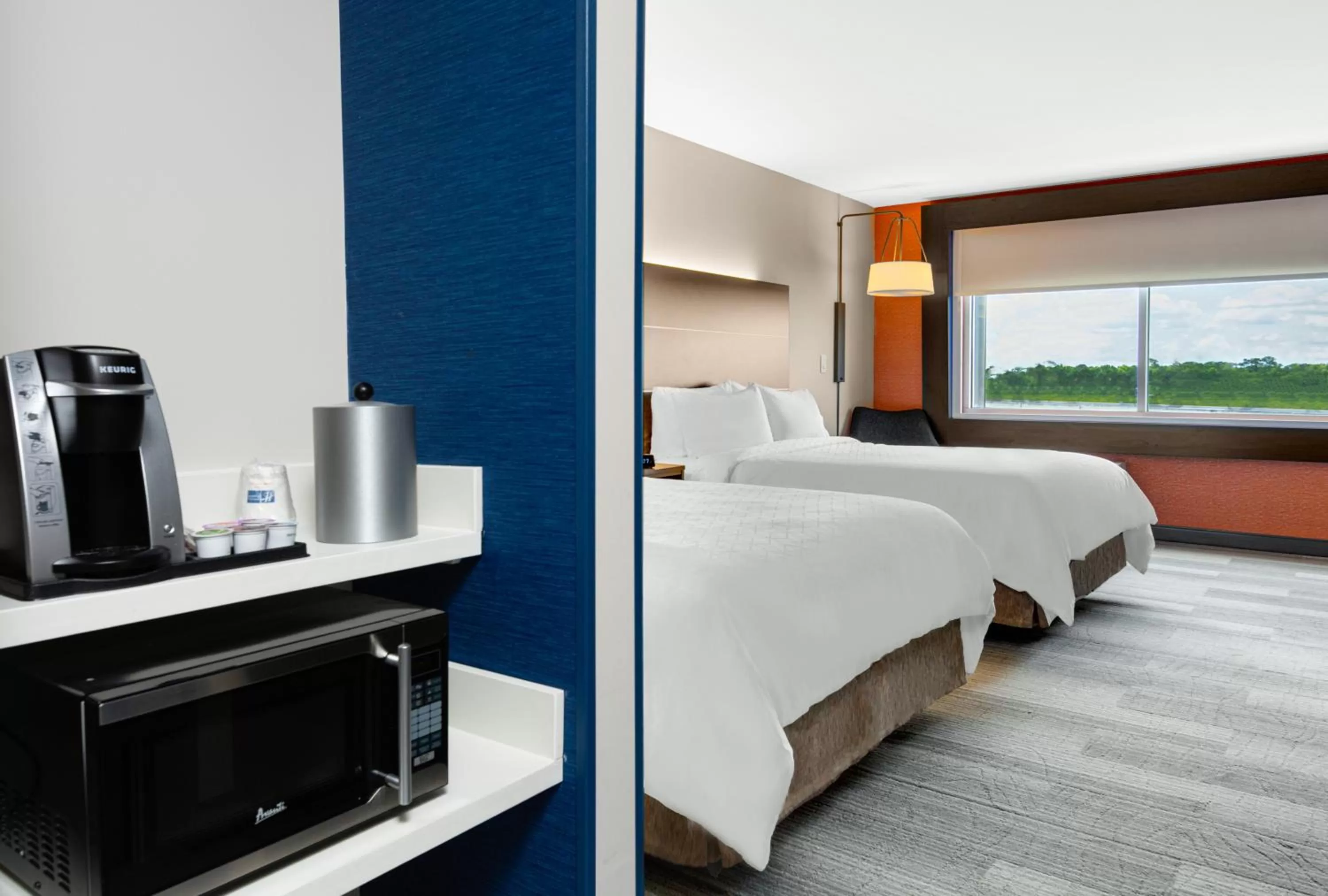 Queen Room with Two Queen Beds - Hearing Accessible in Holiday Inn Express & Suites Sanford - Lake Mary by IHG