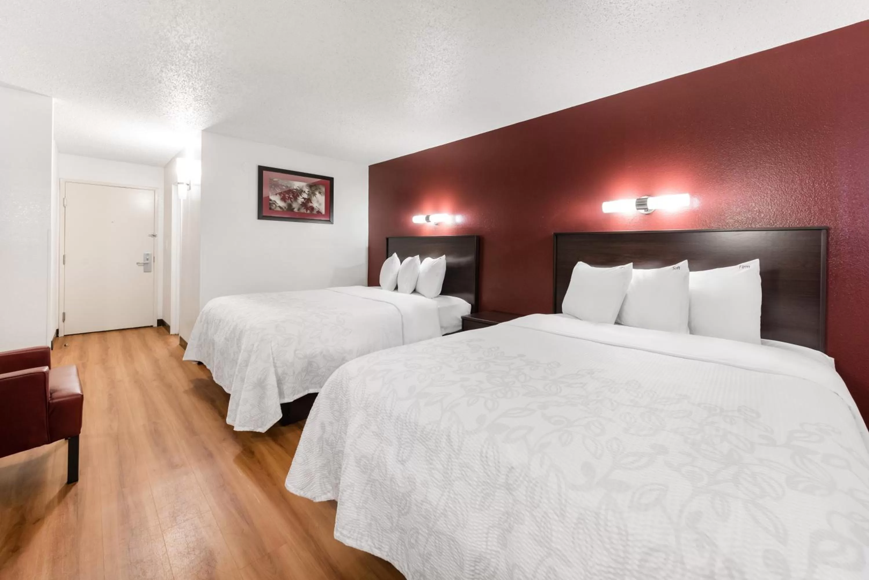 Deluxe Room with Two Queen Beds Smoke Free in Red Roof Inn PLUS+ Columbus - Worthington