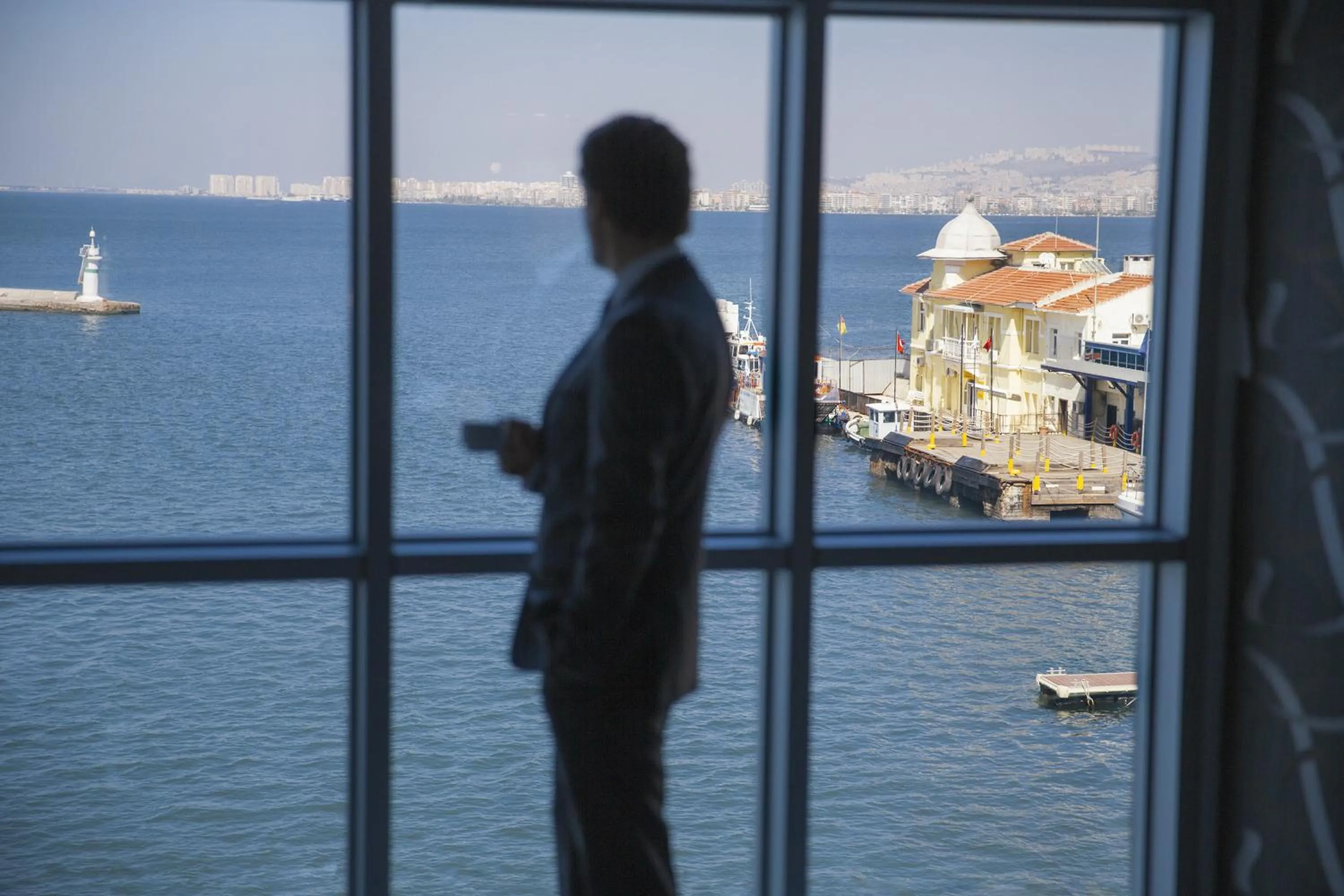 Deluxe Room with Sea View in Pasaport Pier Hotel