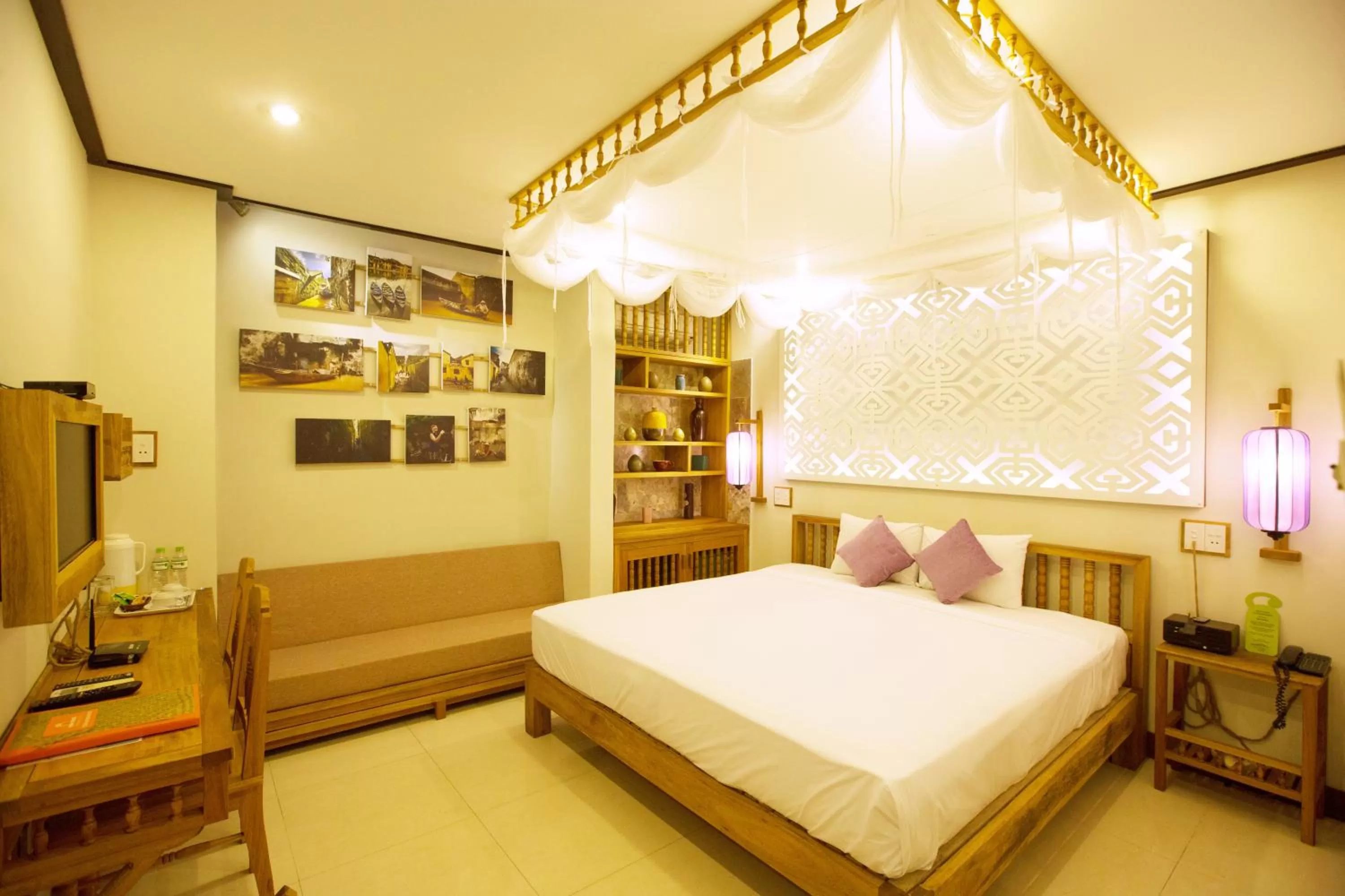 Superior Double or Twin Room (Without Window & view) in Hoi An Pho Library Hotel