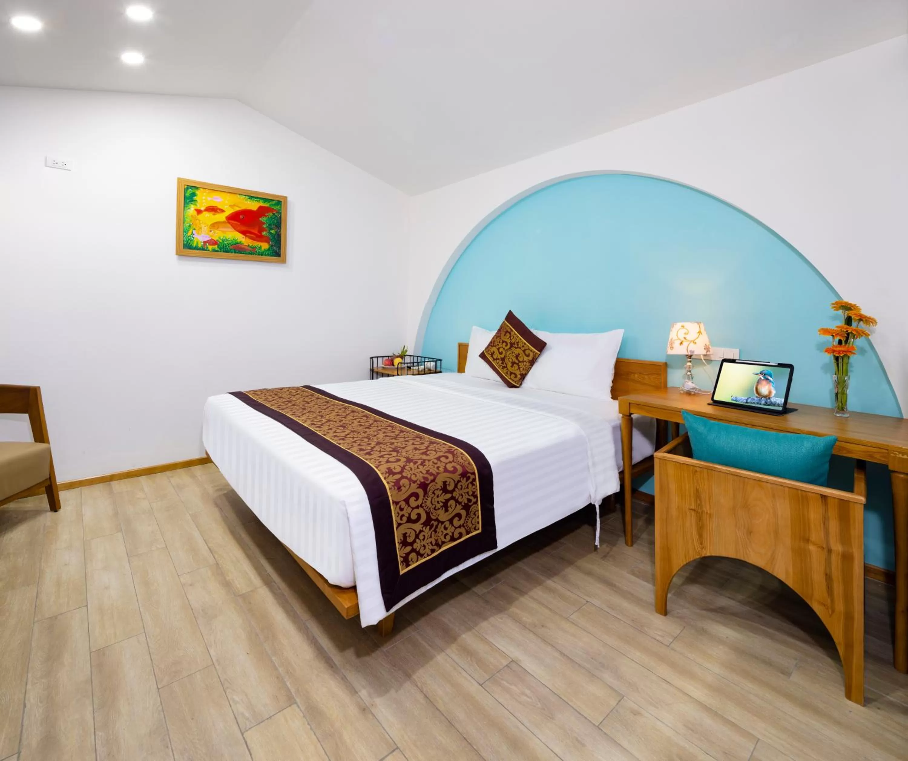 Superior Double or Twin Room with Terrace in Prime New Hotel