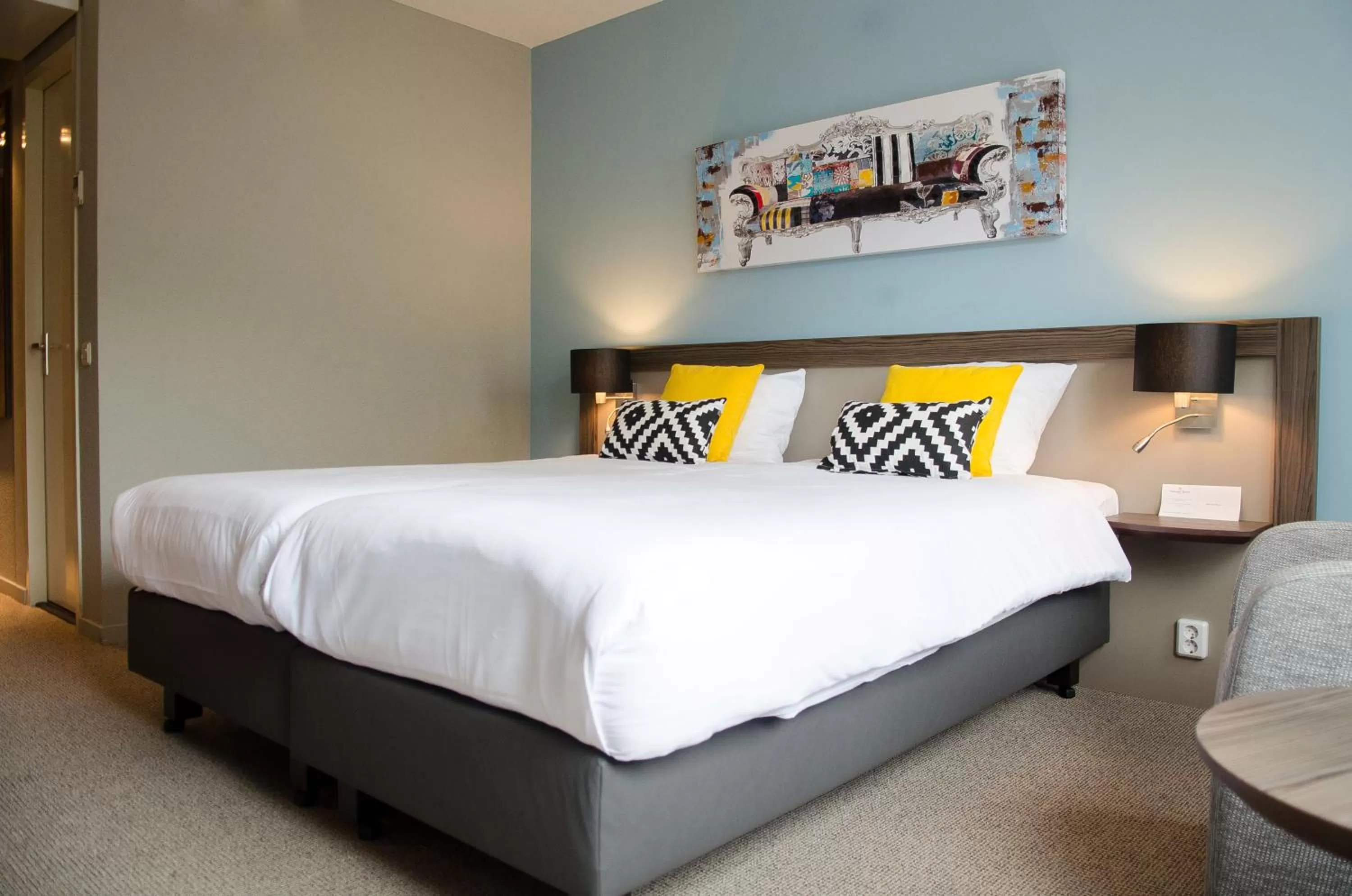 Comfort Double Room with Shower or Bath in Fletcher Hotel-Restaurant Weert