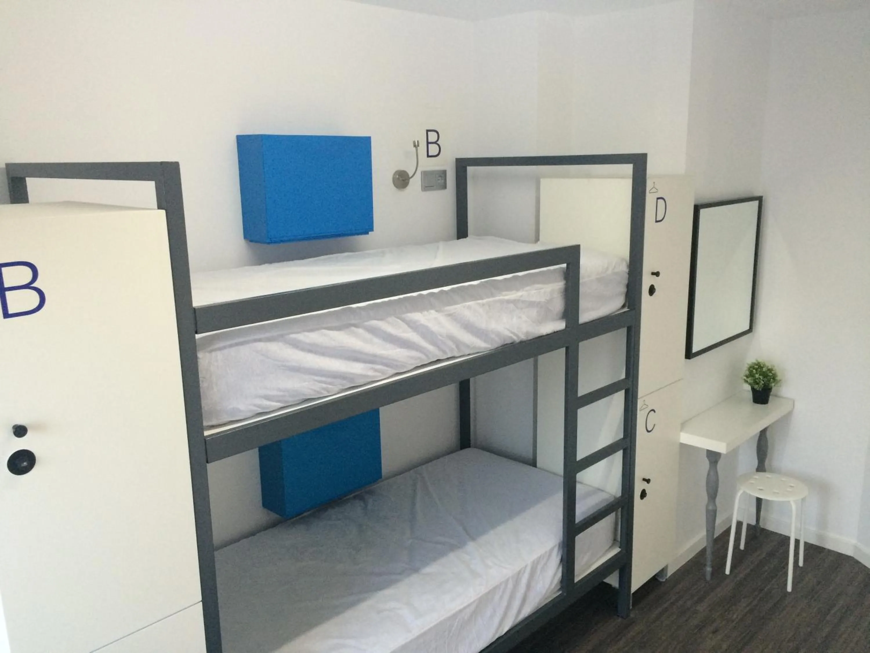 Bedroom, Bed in Chameleon Youth Hostel Alicante