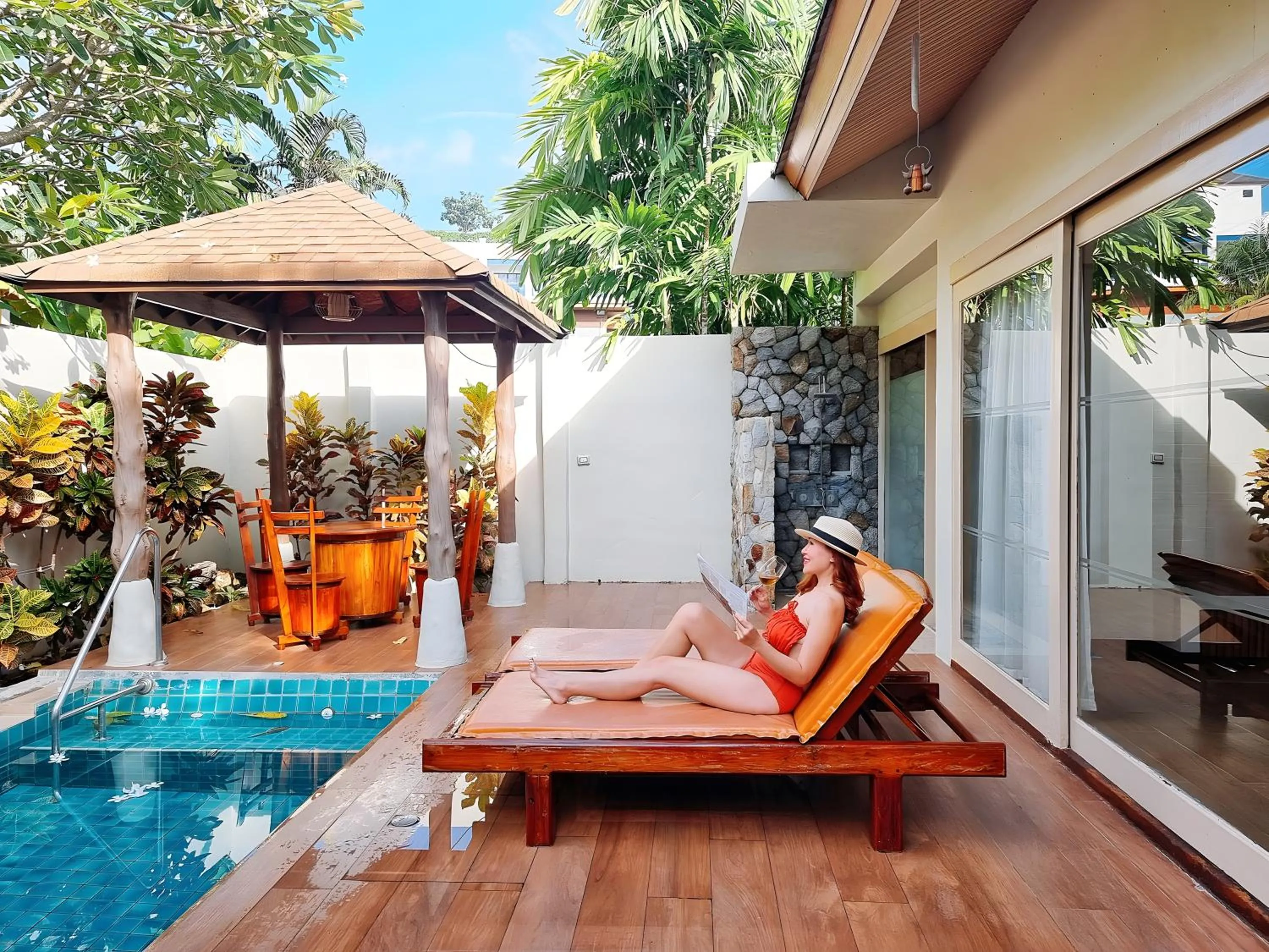 One-Bedroom Villa with Private Pool in Metadee Concept Hotel