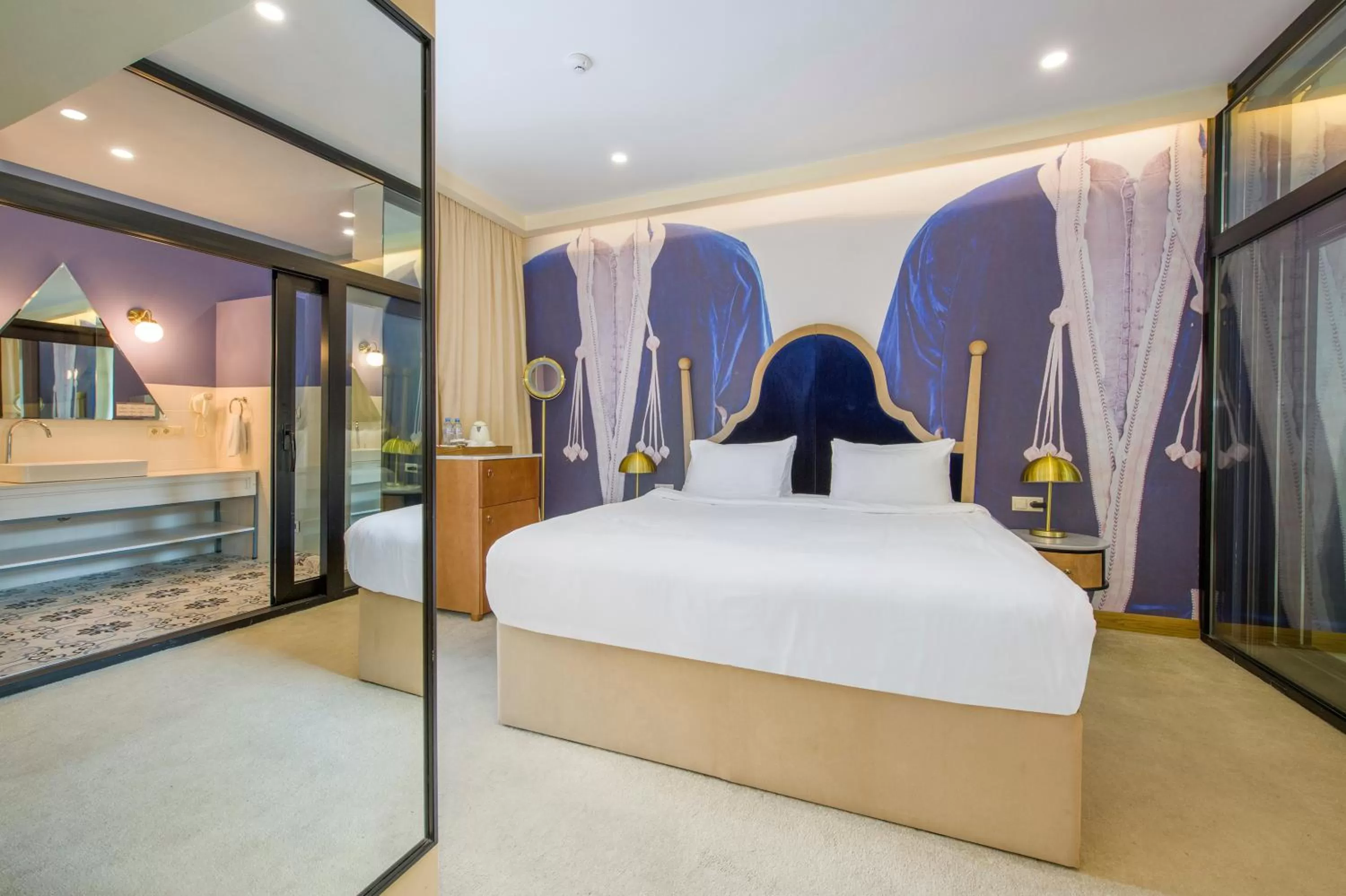 Superior Double or Twin Room with Terrace in Folk Boutique Hotel