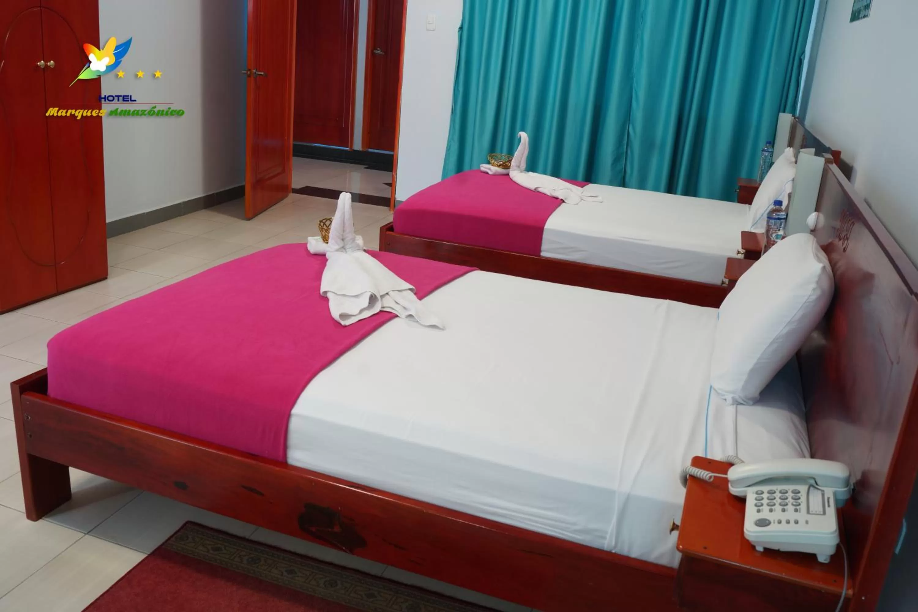 Twin Room in Hotel Marques Amazonico