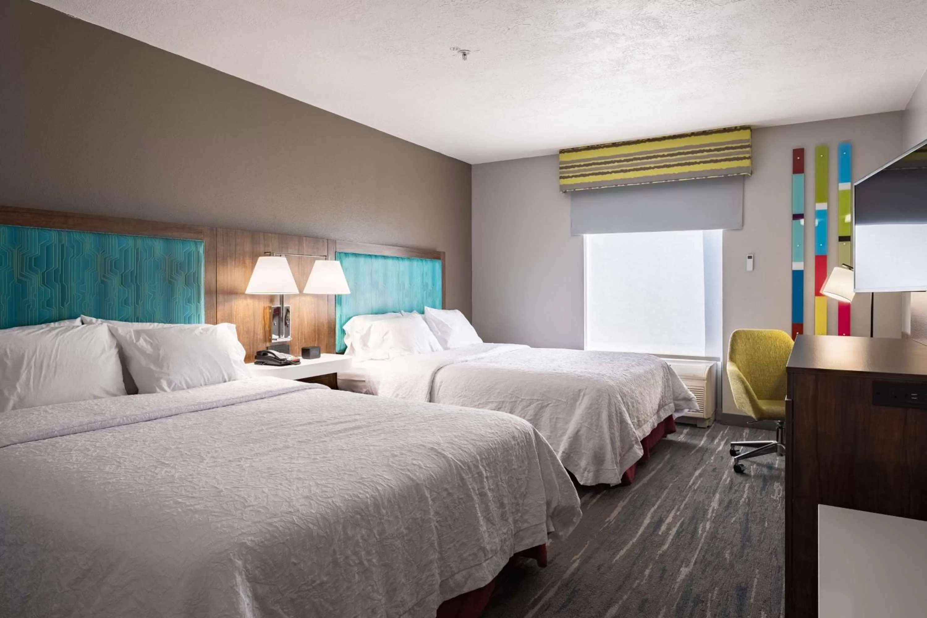 Queen Room with Two Queen Beds - Mobility Access/Non-Smoking in Hampton Inn Richfield