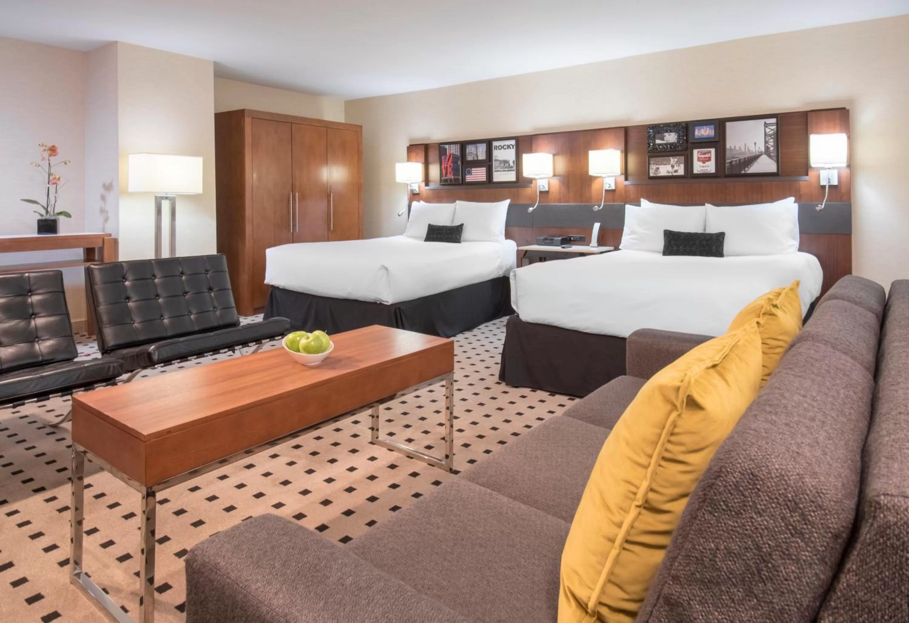 Junior Double Suite in The Warwick Hotel Rittenhouse Square Philadelphia