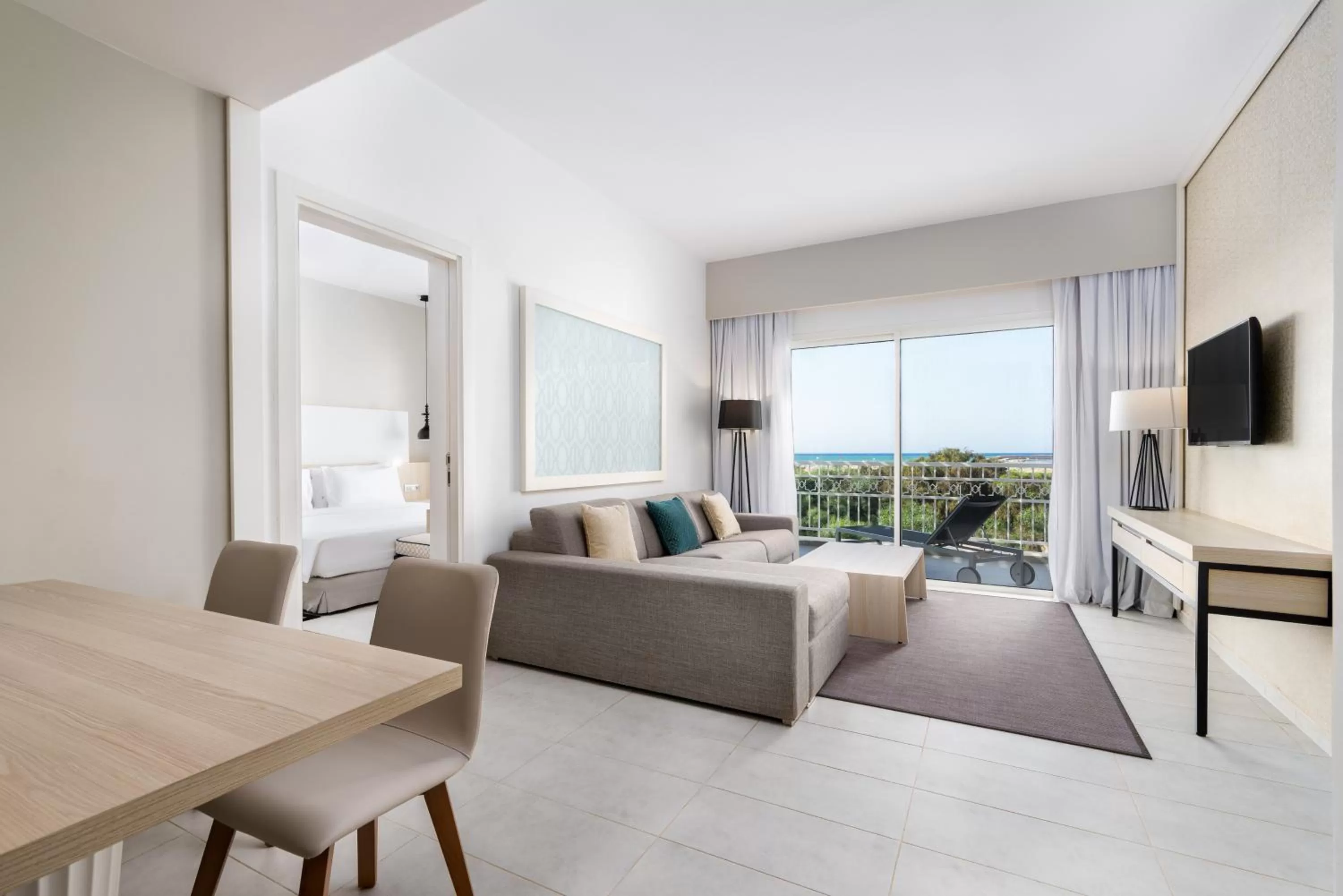 One-Bedroom Suite with Balcony and Sea View in Radisson Blu Residences, Saidia