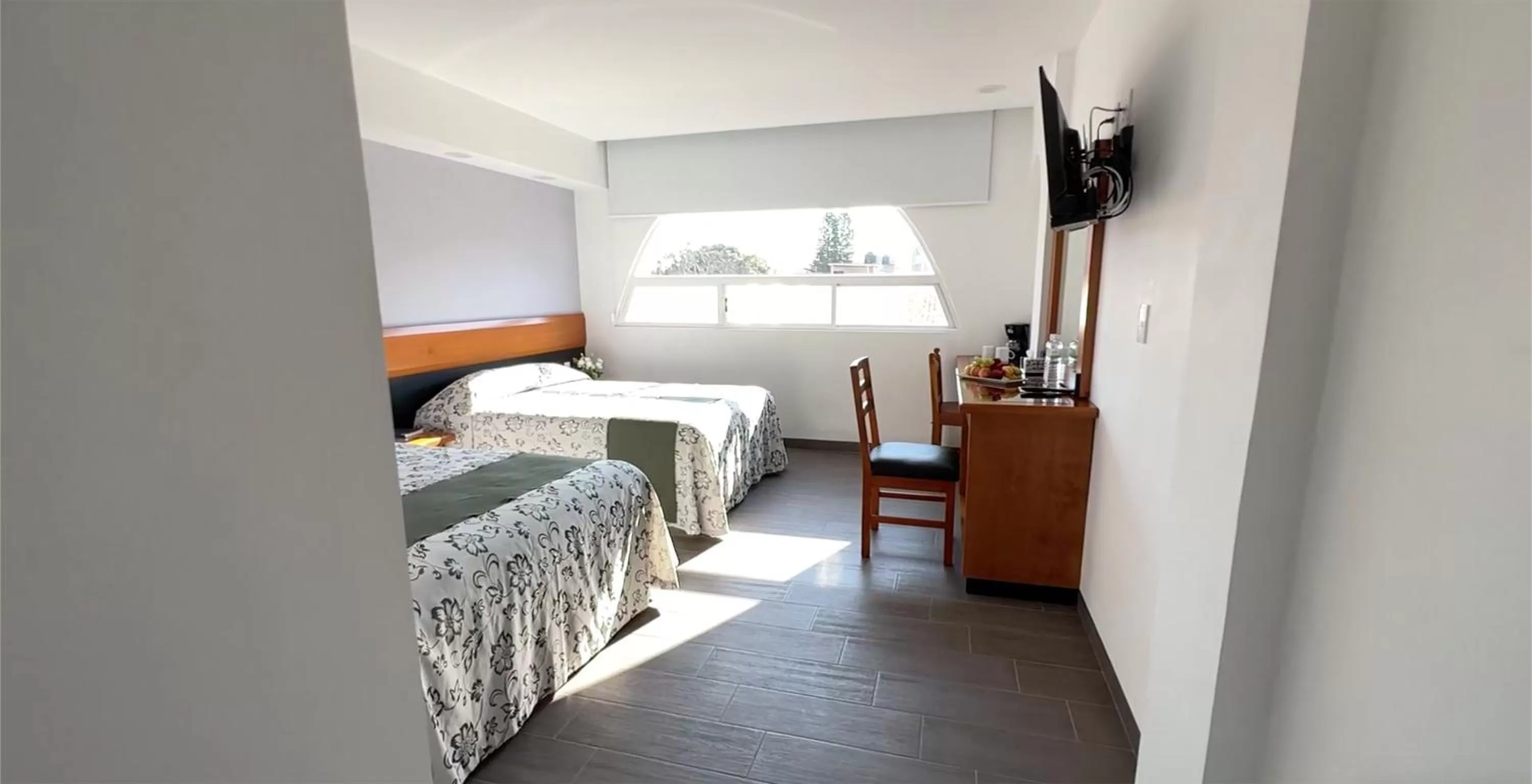 Double Room with Two Double Beds in GS Jerocs Tlaxcala