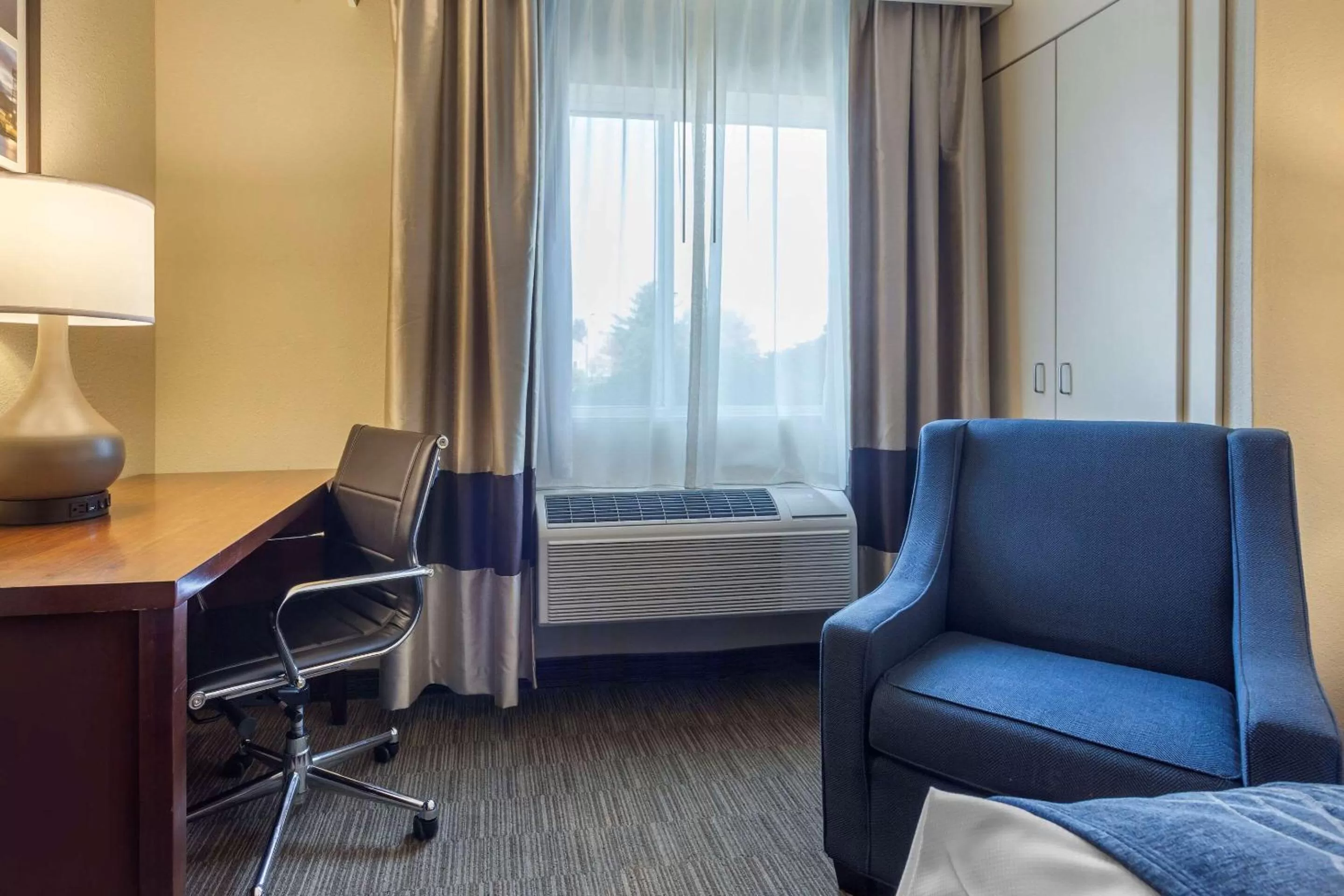 Queen Room with Roll-In Shower - Accessible/Non Smoking in Comfort Inn Rockford near Casino District