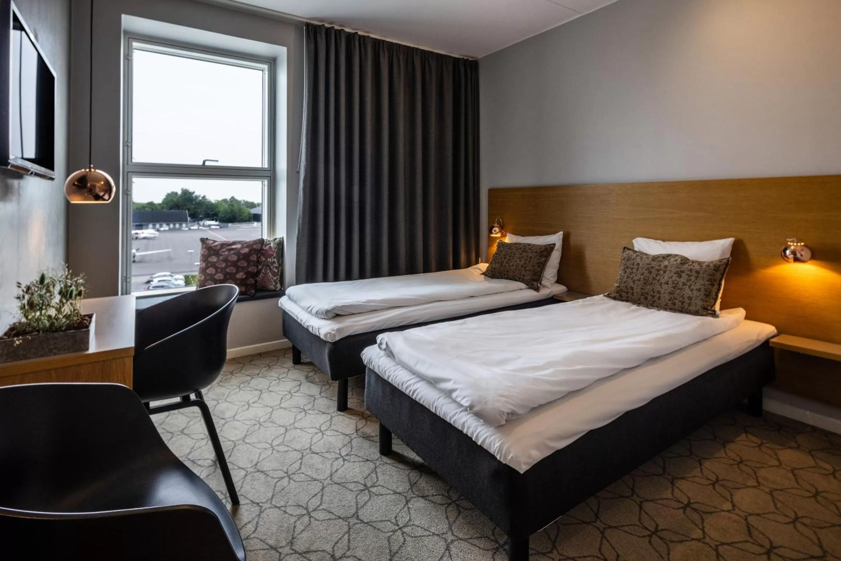 Twin Room - single occupancy in Aalborg Airport Hotel