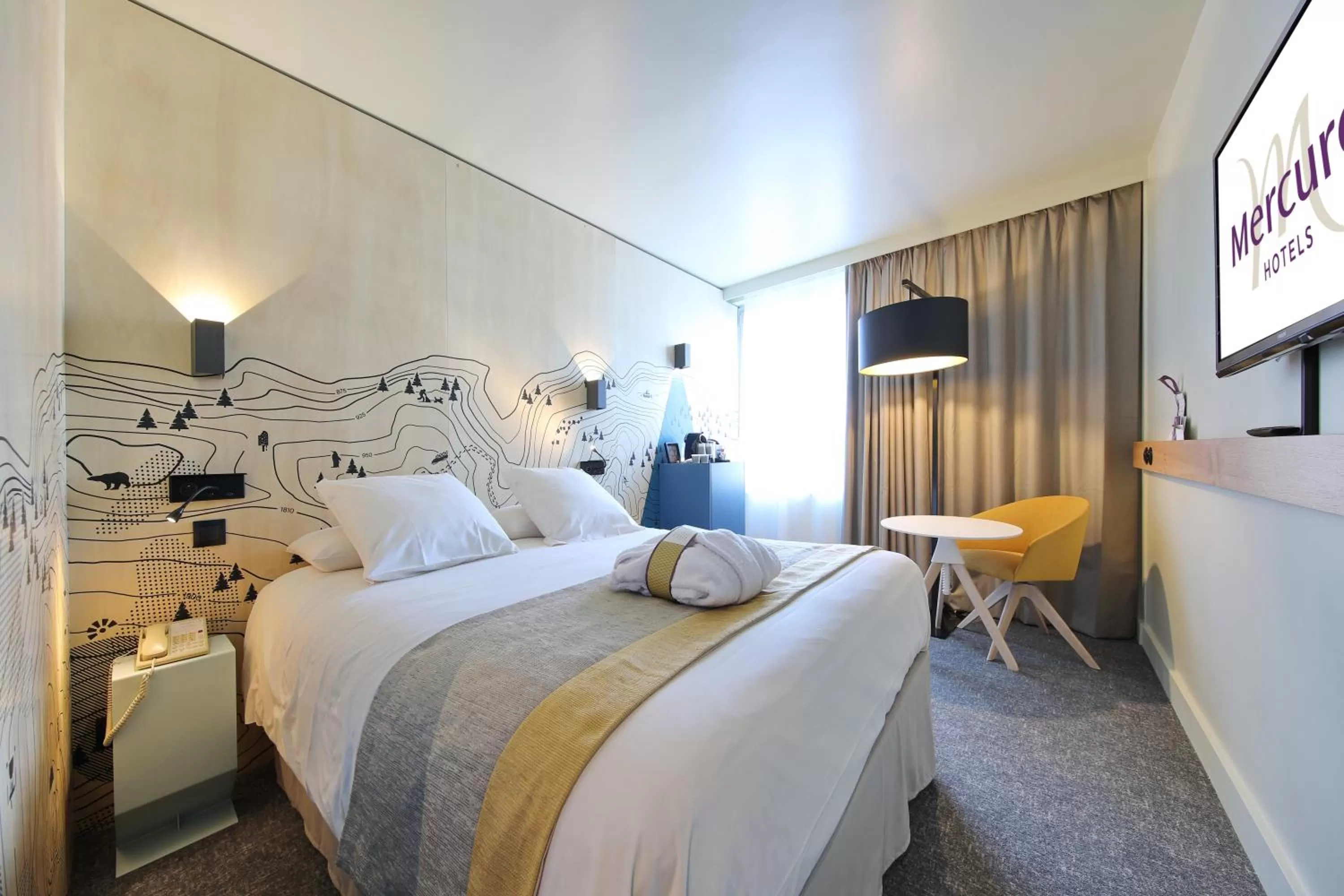 Privilege Double Room in Mercure Grenoble Centre Alpotel