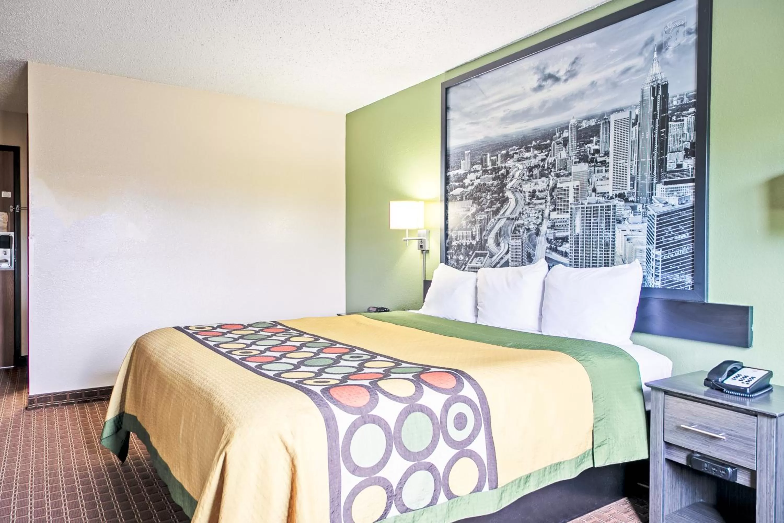 Queen Room - Disability Access- Smoking in Super 8 by Wyndham Augusta Ft Eisenhower Area