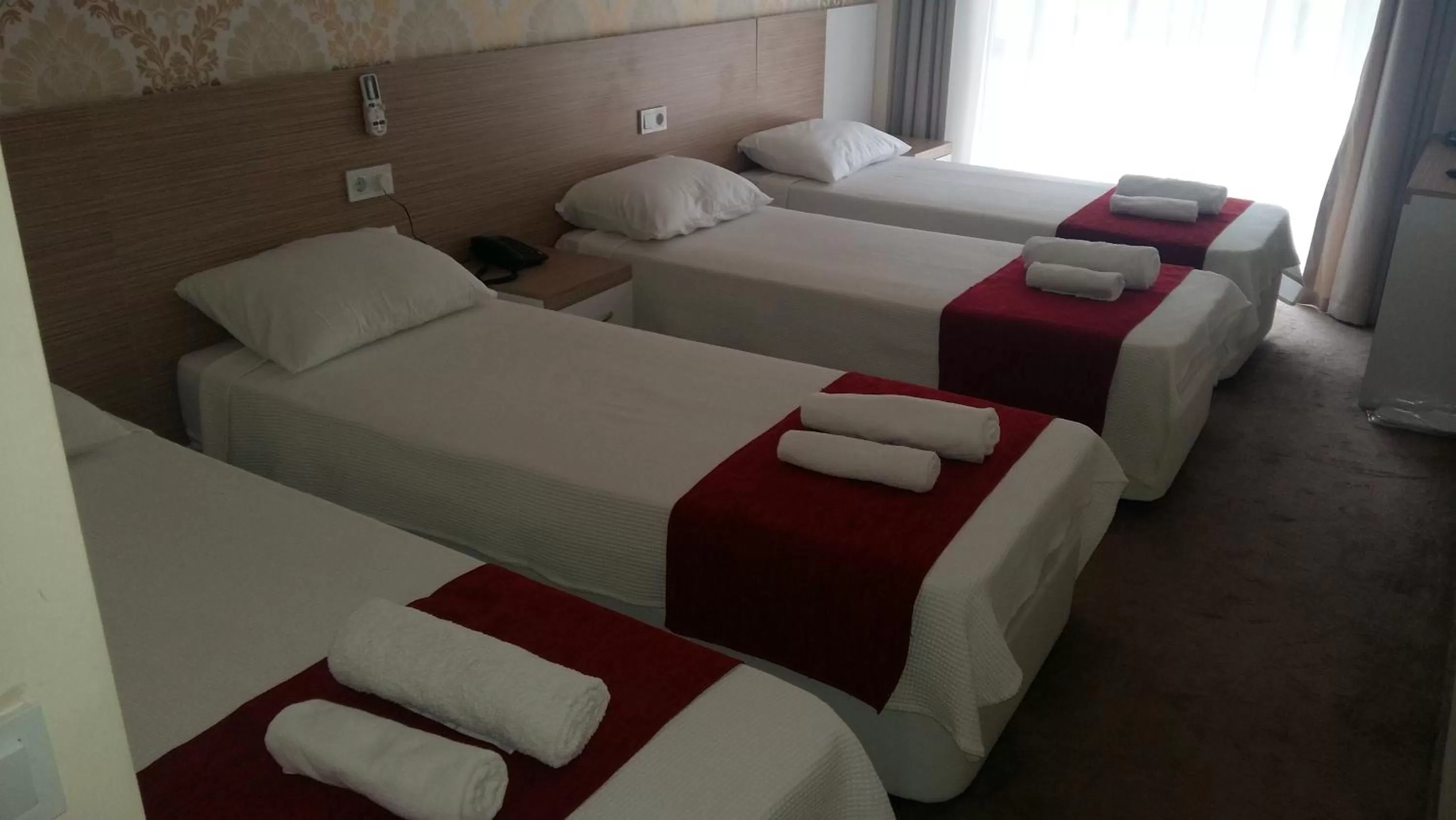 Quadruple Room with Balcony in Nicea Hotel
