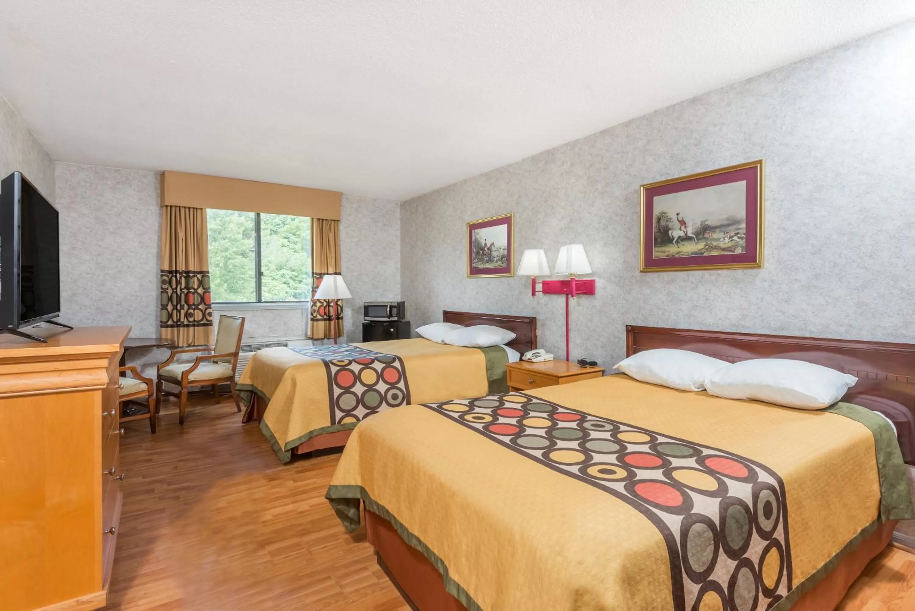 Double Room with Two Double Beds - Non-Smoking in Super 8 by Wyndham Hancock MD