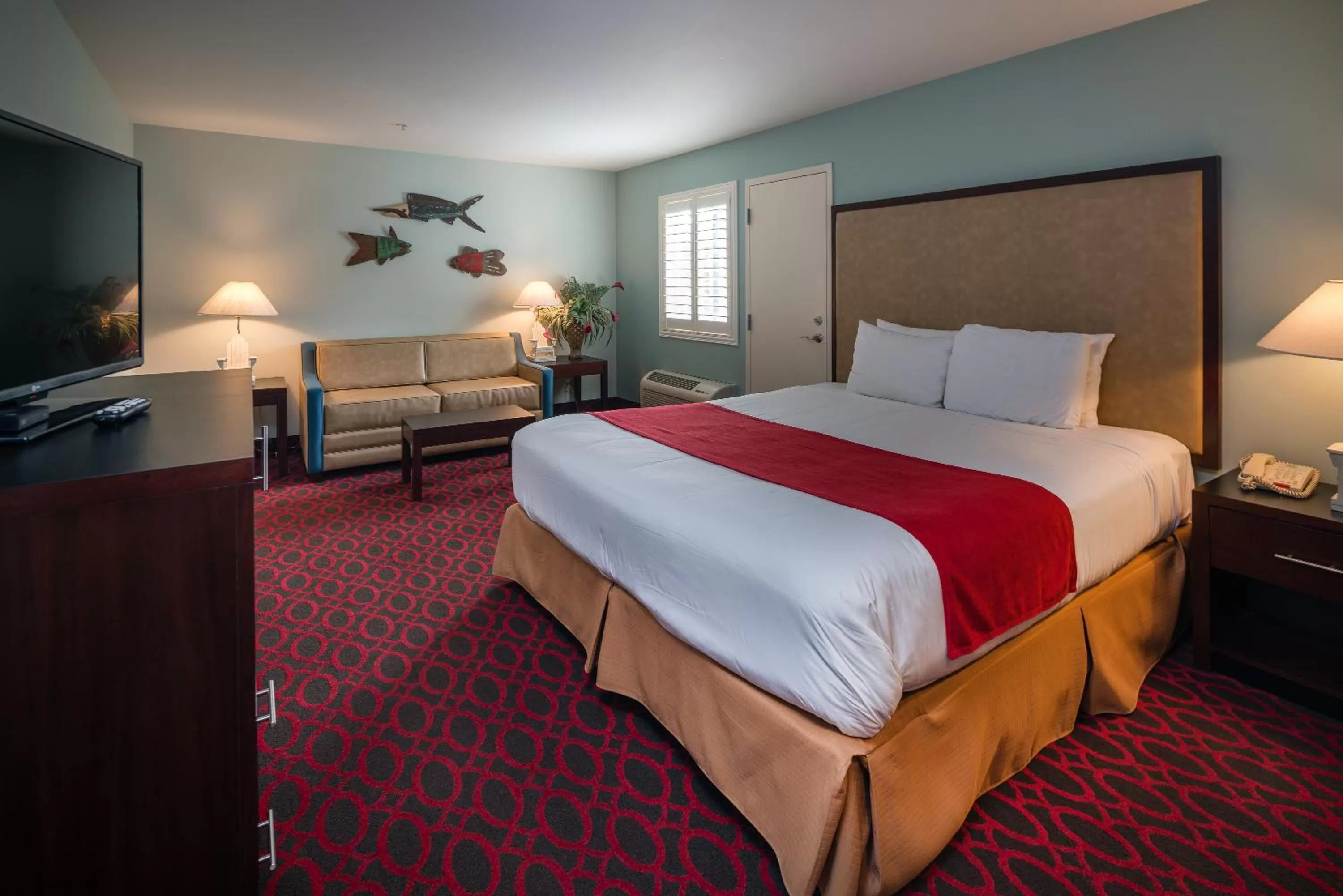 King Room with Sofa Bed - single occupancy - Non-Smoking in Morro Shores Inn And Suites
