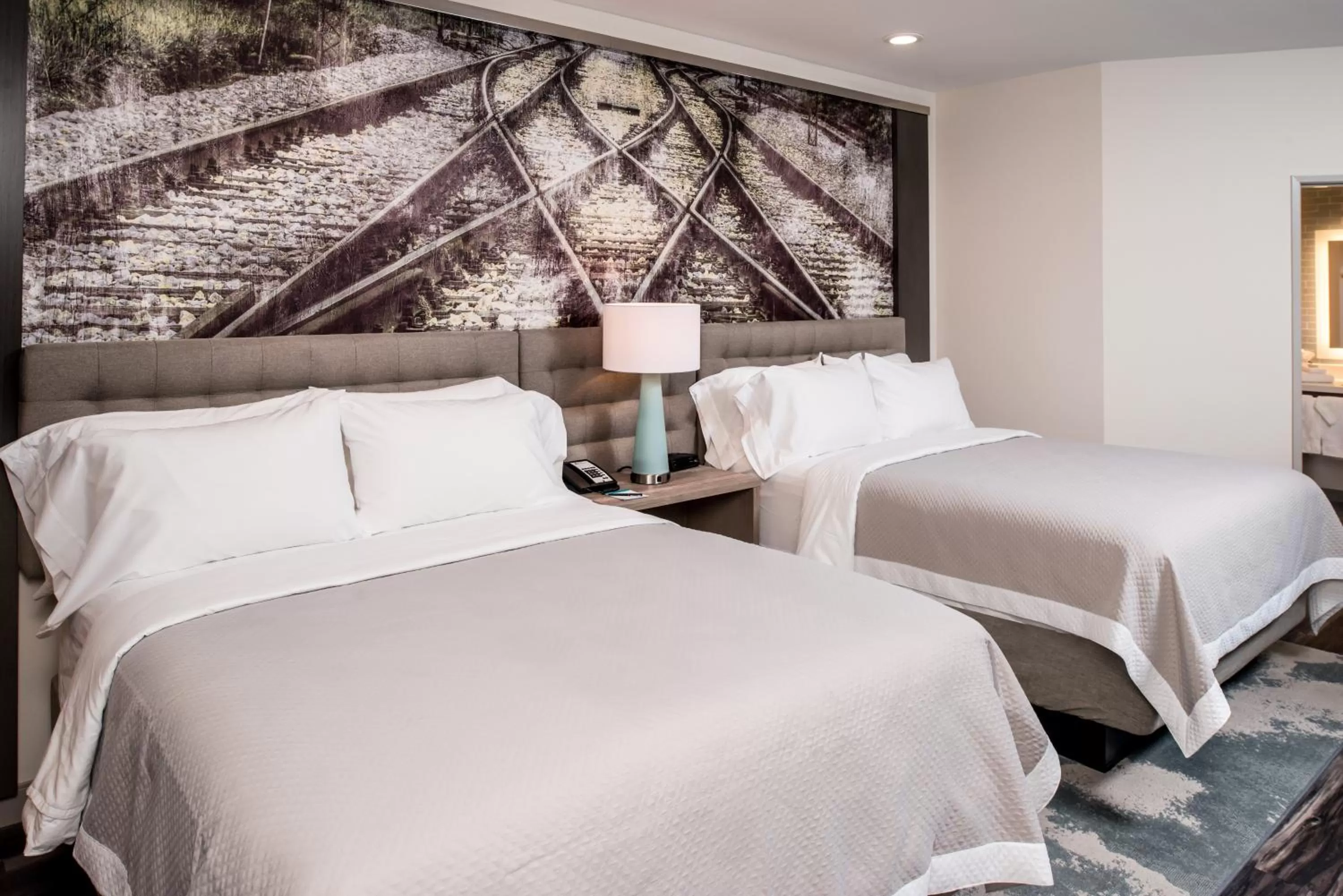 Queen Room with Two Queen Beds - Disability Access Hearing Accessible - Roll-In Shower in Hotel Indigo Frisco by IHG